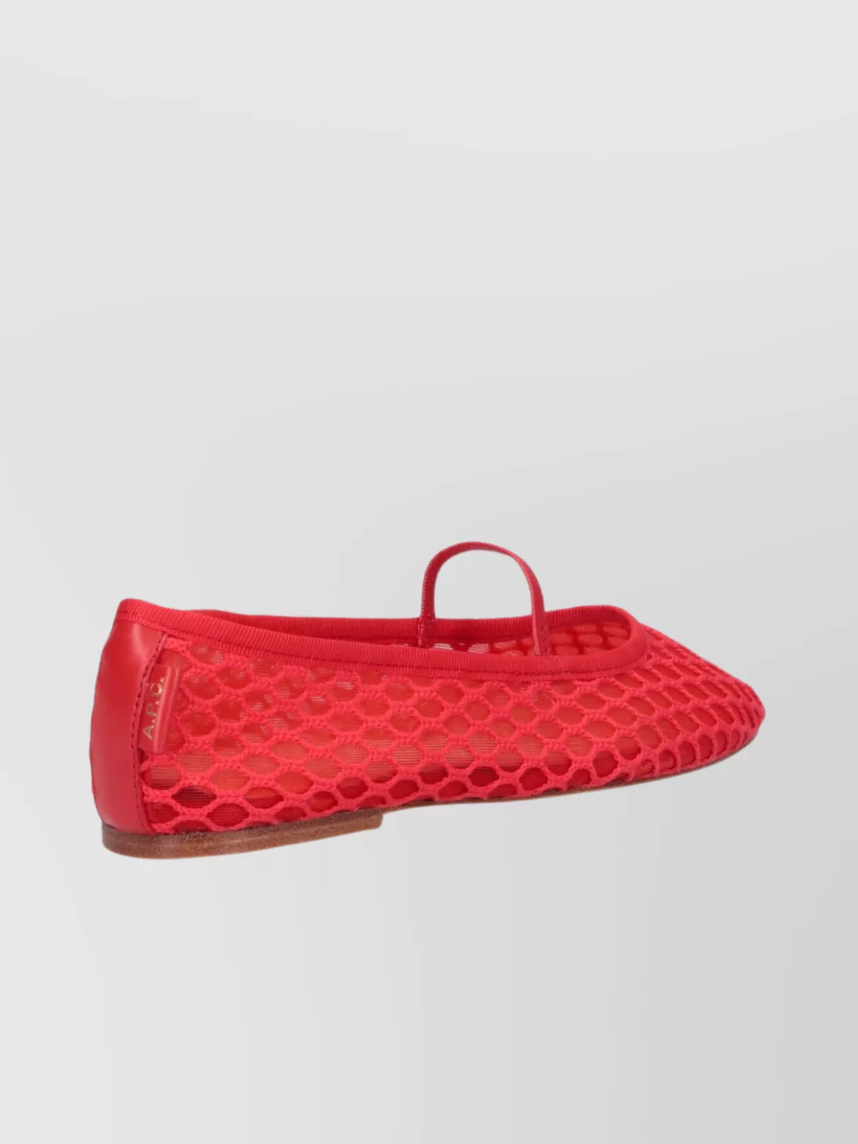 Apc A.p.c. Flat Shoes In Red