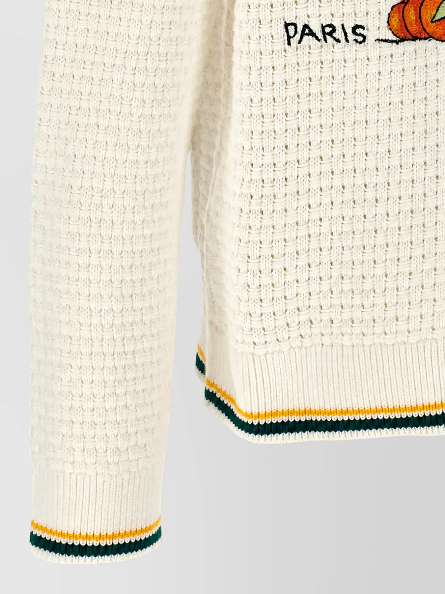 Casablanca Crochet Cardigan