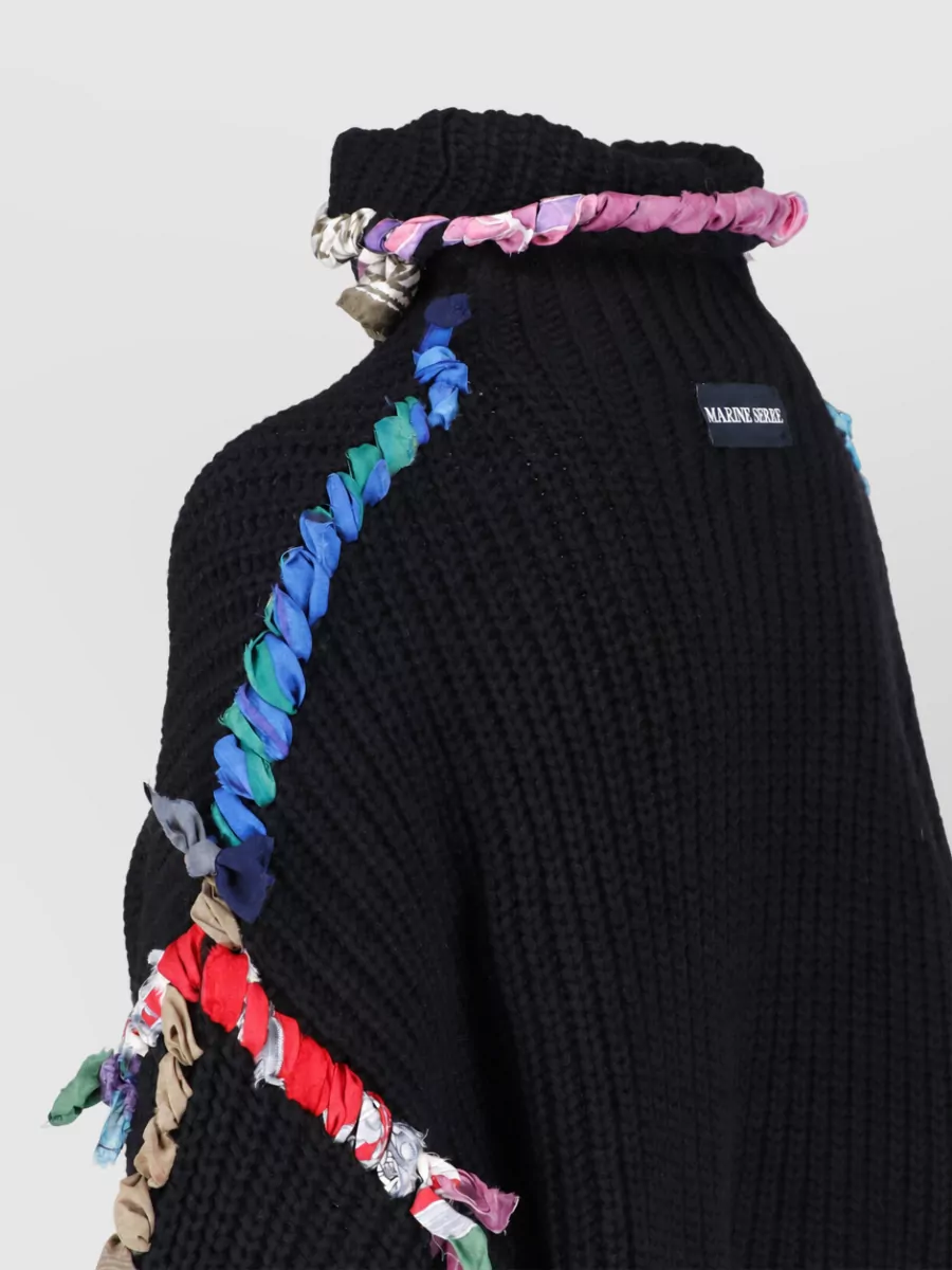 Marine Serre Cashmere crewneck jumper