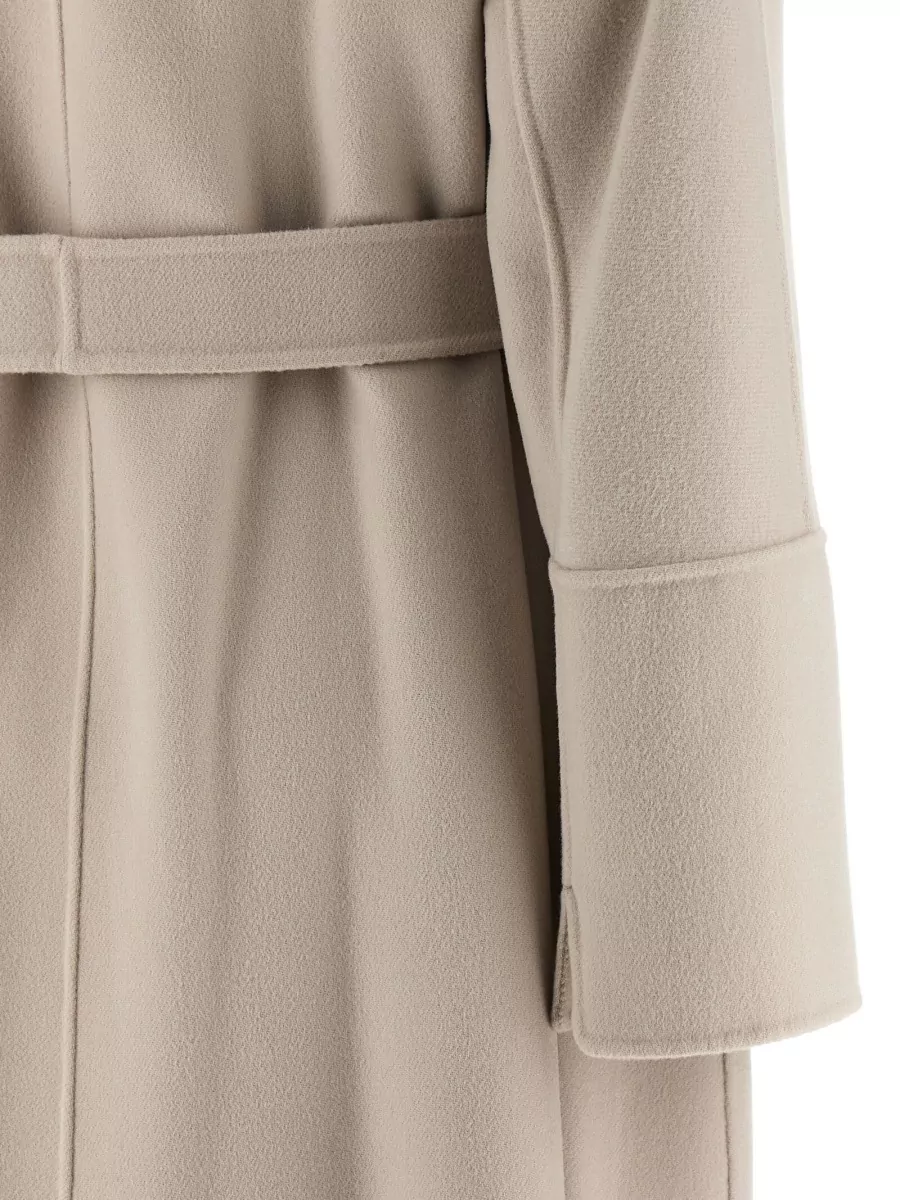 S Max Mara Wool Single Breasted Coat
