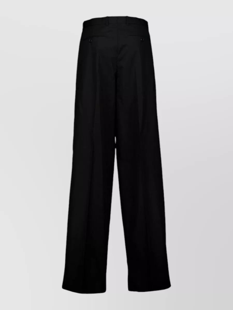 Givenchy cotton wide-leg trousers