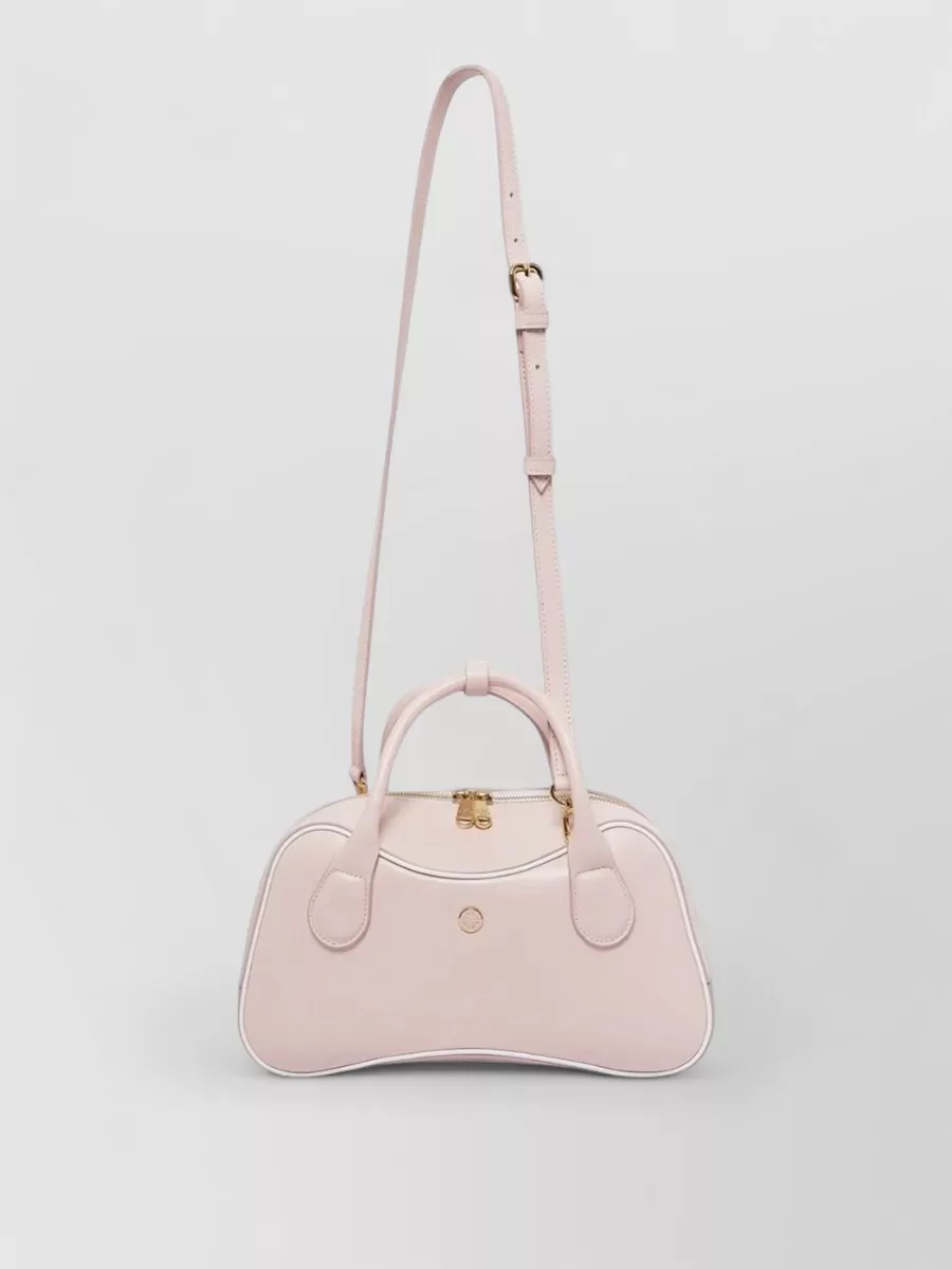 Casablanca Calf Leather Micro Shoulder Bag