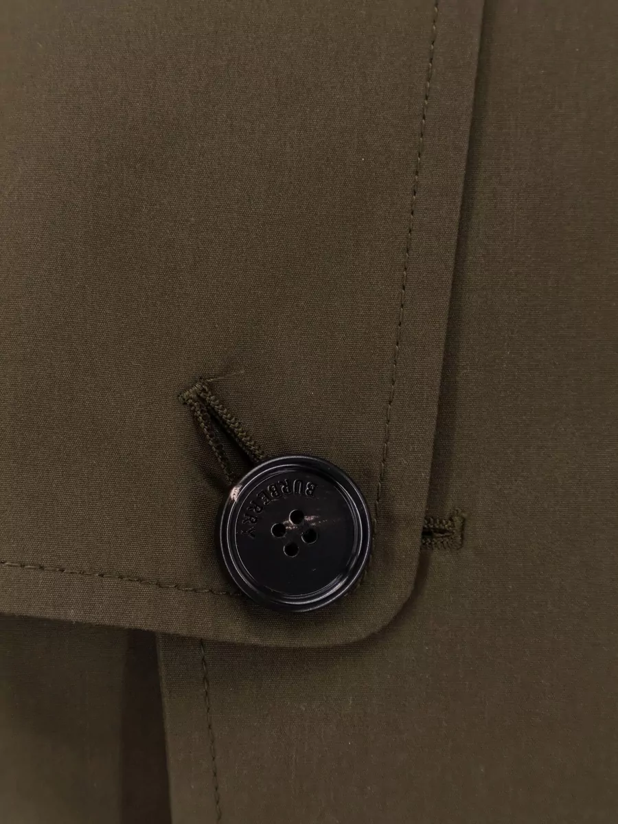 Burberry Highbury Organic Cotton Belted Trench Coat