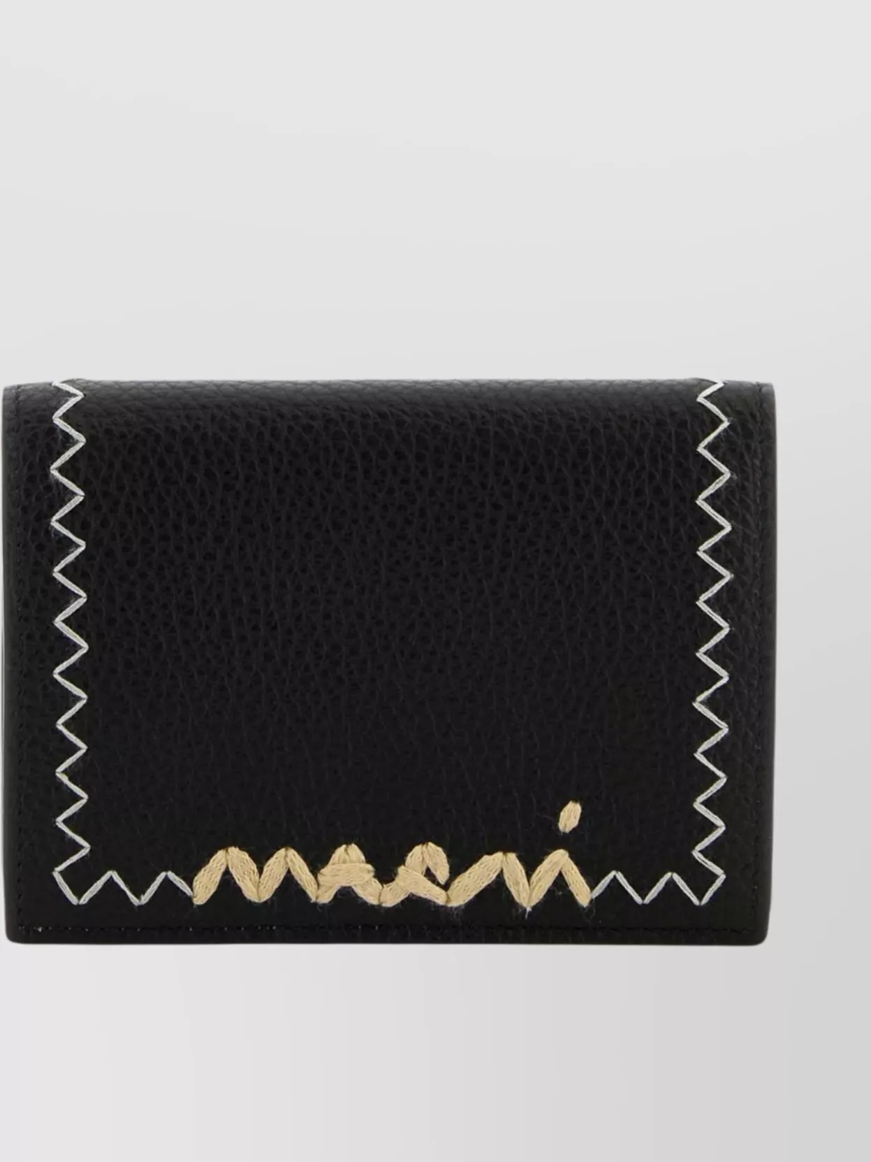 Marni Stitched Folded Leather Wallet