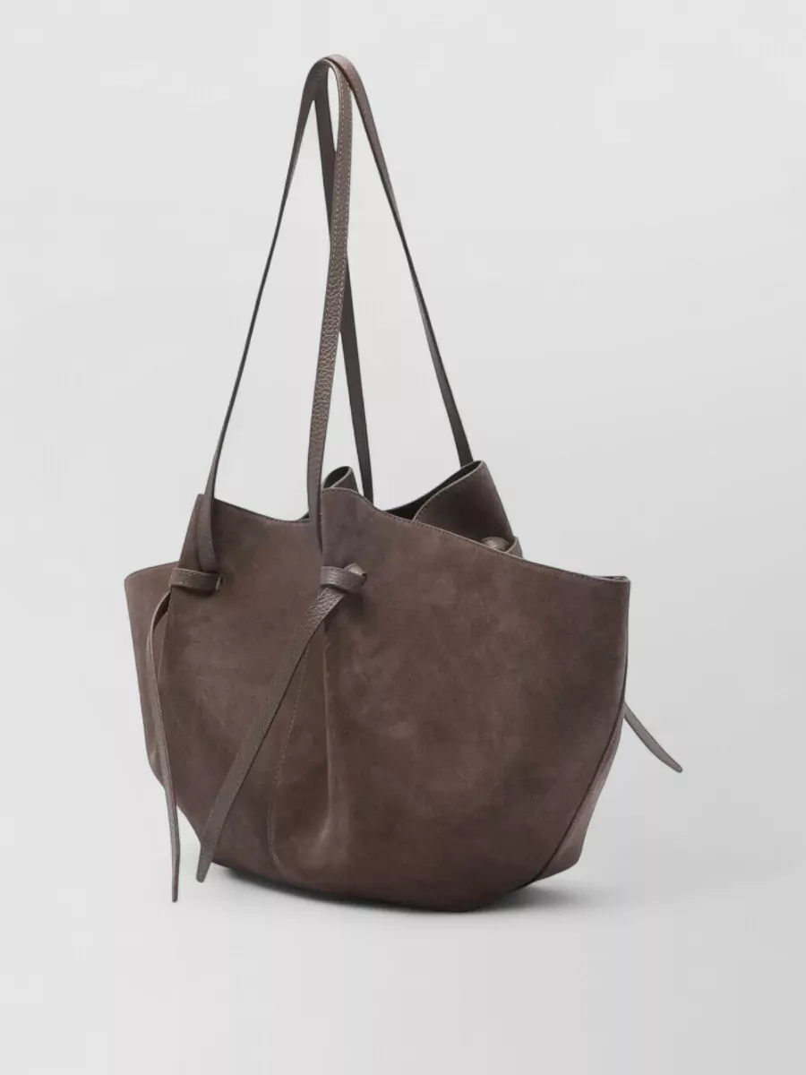 Yuzefi Mochi Large Leather Shoulder Bag