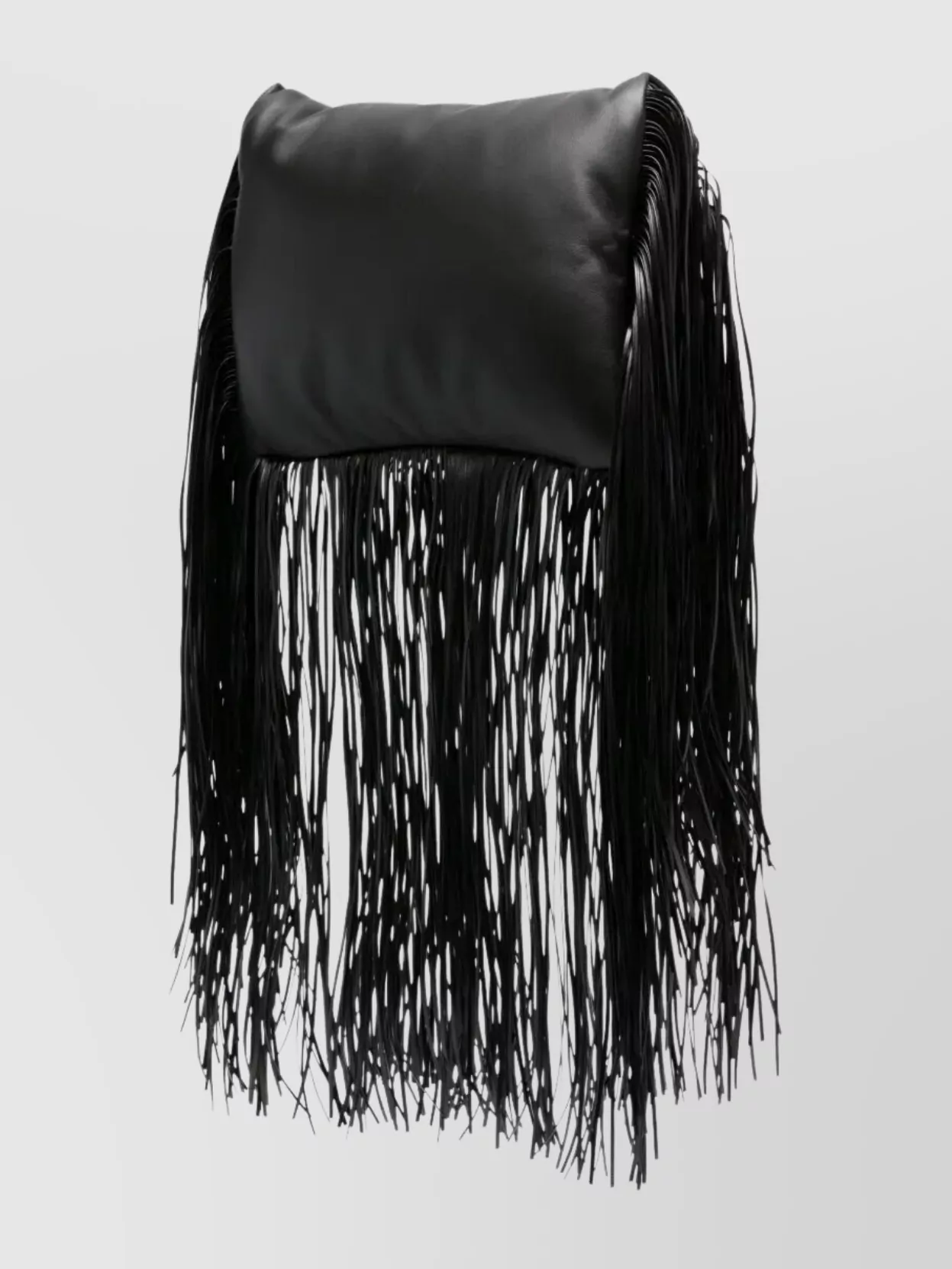Sportmax Soft Fringes Maxi Shoulder Bag