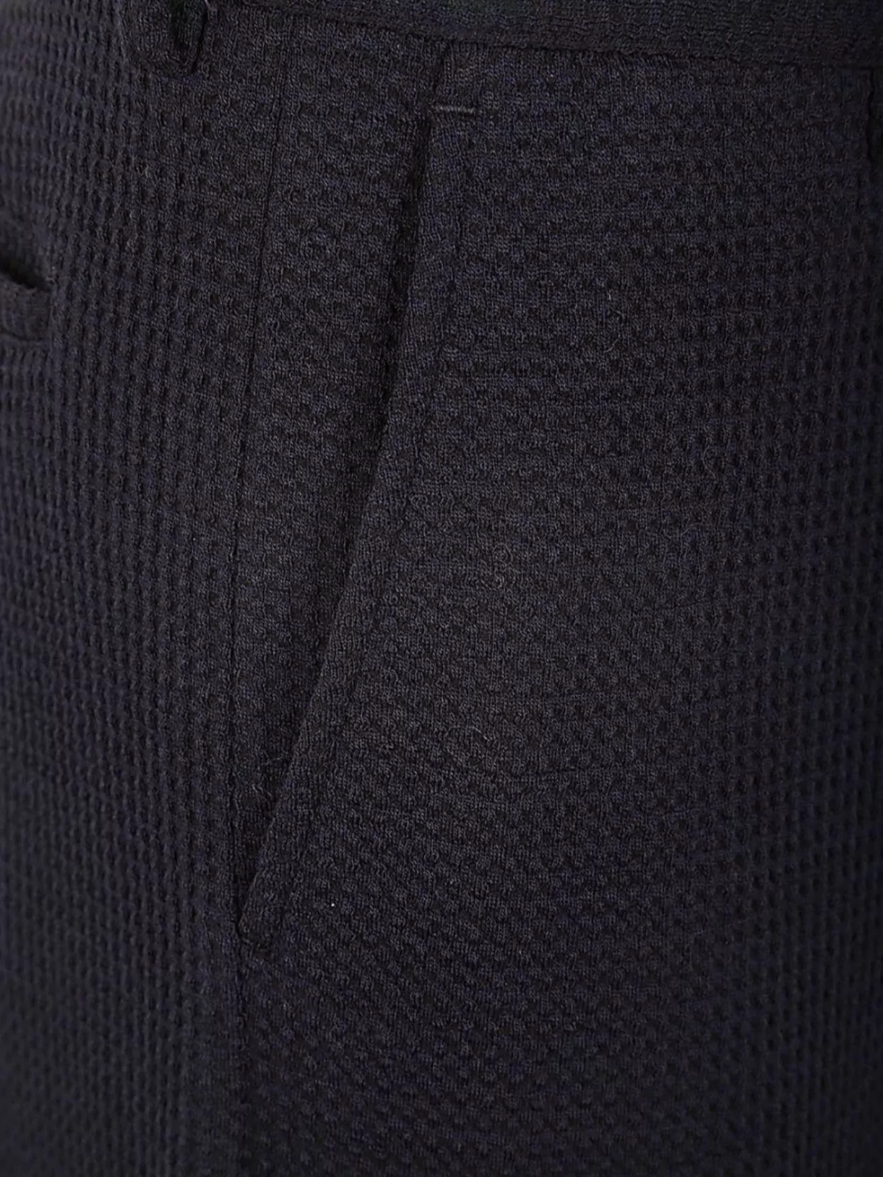 Giorgio Armani Wide Leg Trousers In Textured Fabric