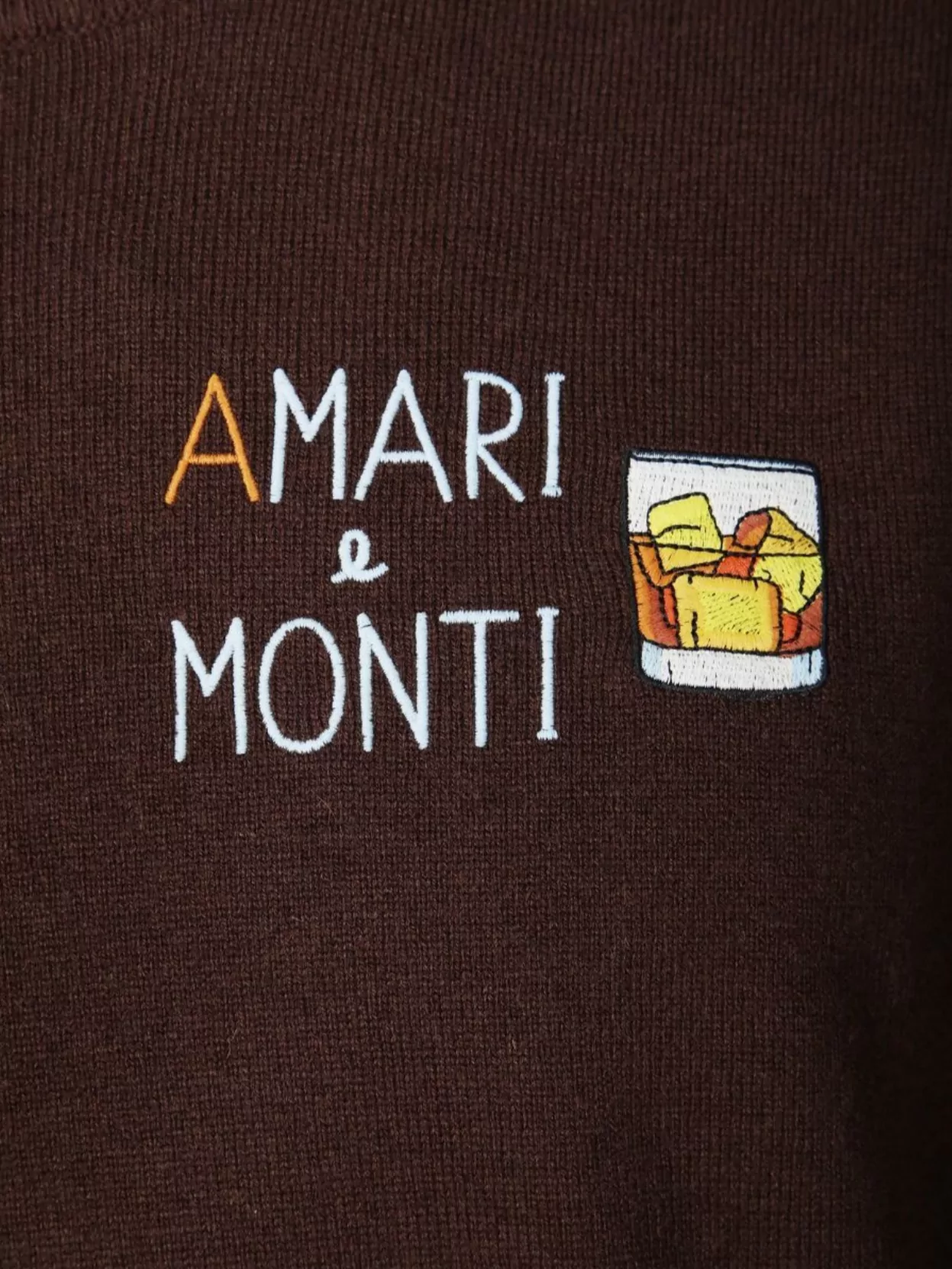 Mc2 Saint Barth Ribbed Knitwear With Crew Neck And Embroidery