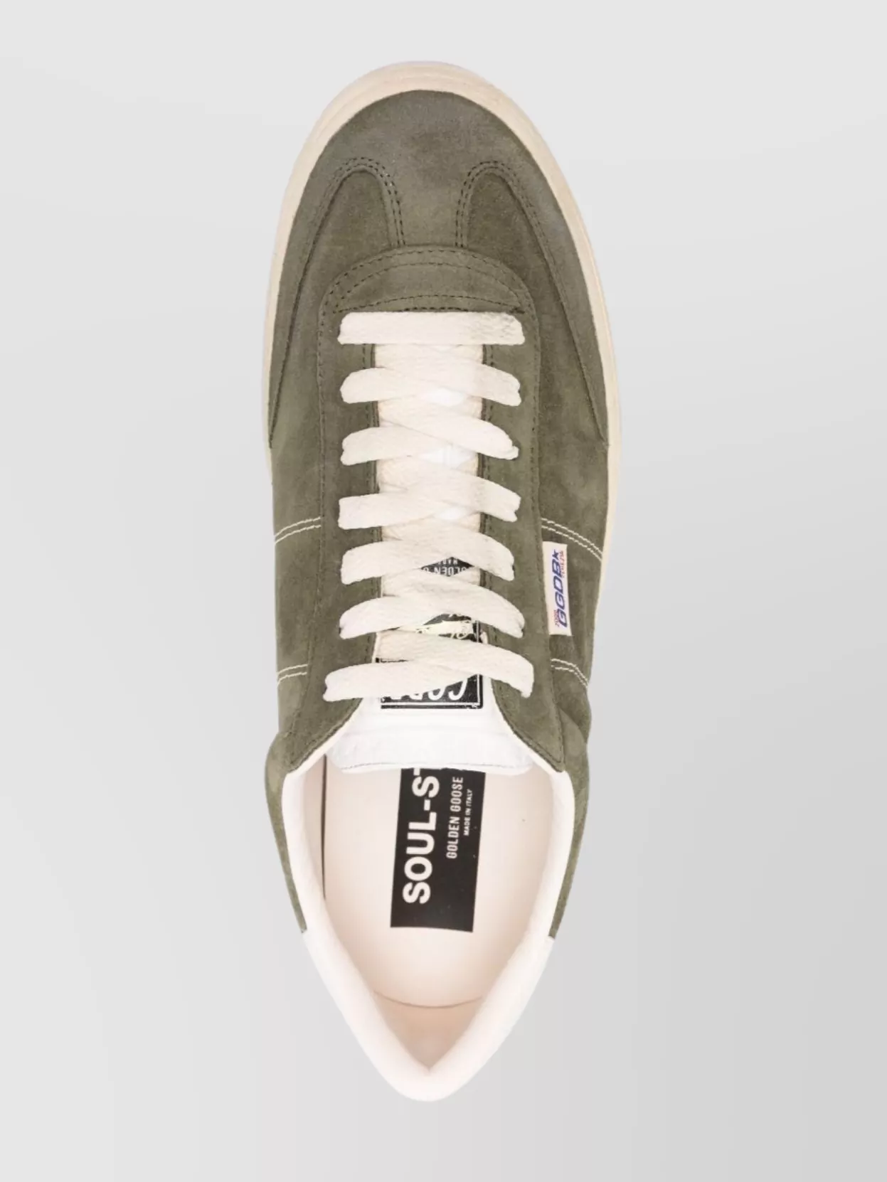 Golden Goose Low Top Sneakers In Calf Suede