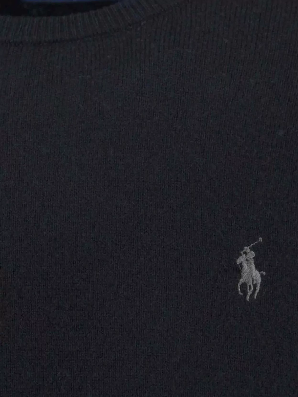 Polo Ralph Lauren Long Sleeve Crew Neck Sweater With Ribbed Cuffs