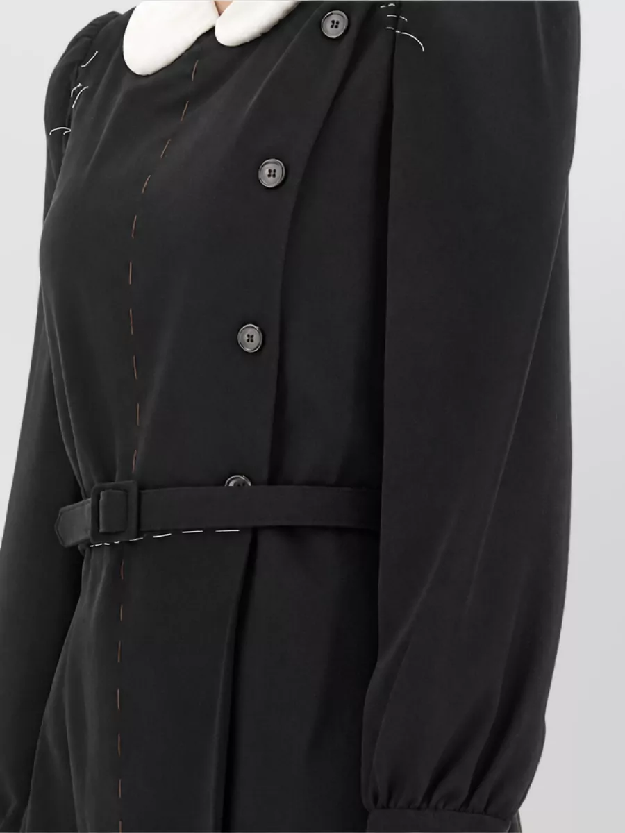 Maison Margiela Virgin Wool Mini Dress