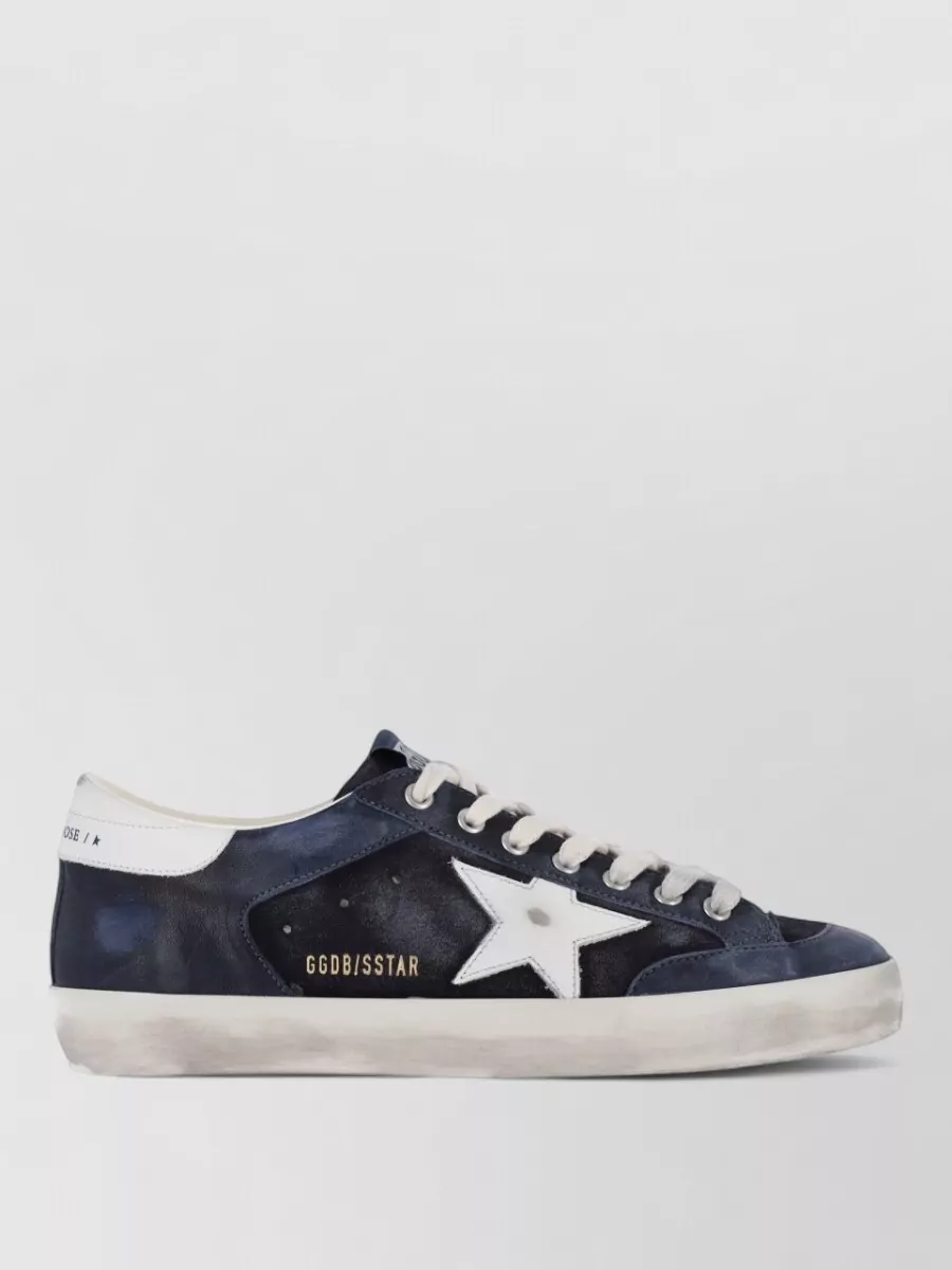 Golden Goose leather low-top sneakers