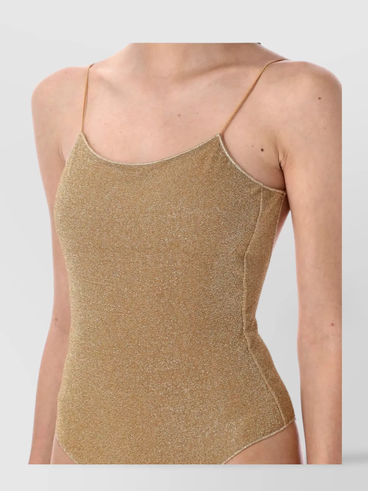 Oseree Golden Lumiere Maillot Swimsuit