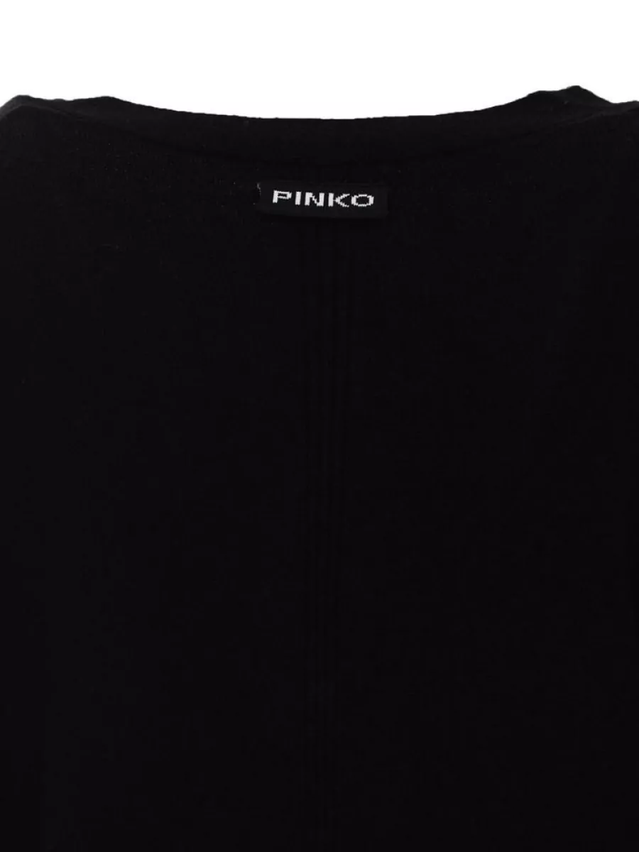 Pinko Cashmere Wool Fitted Jacket