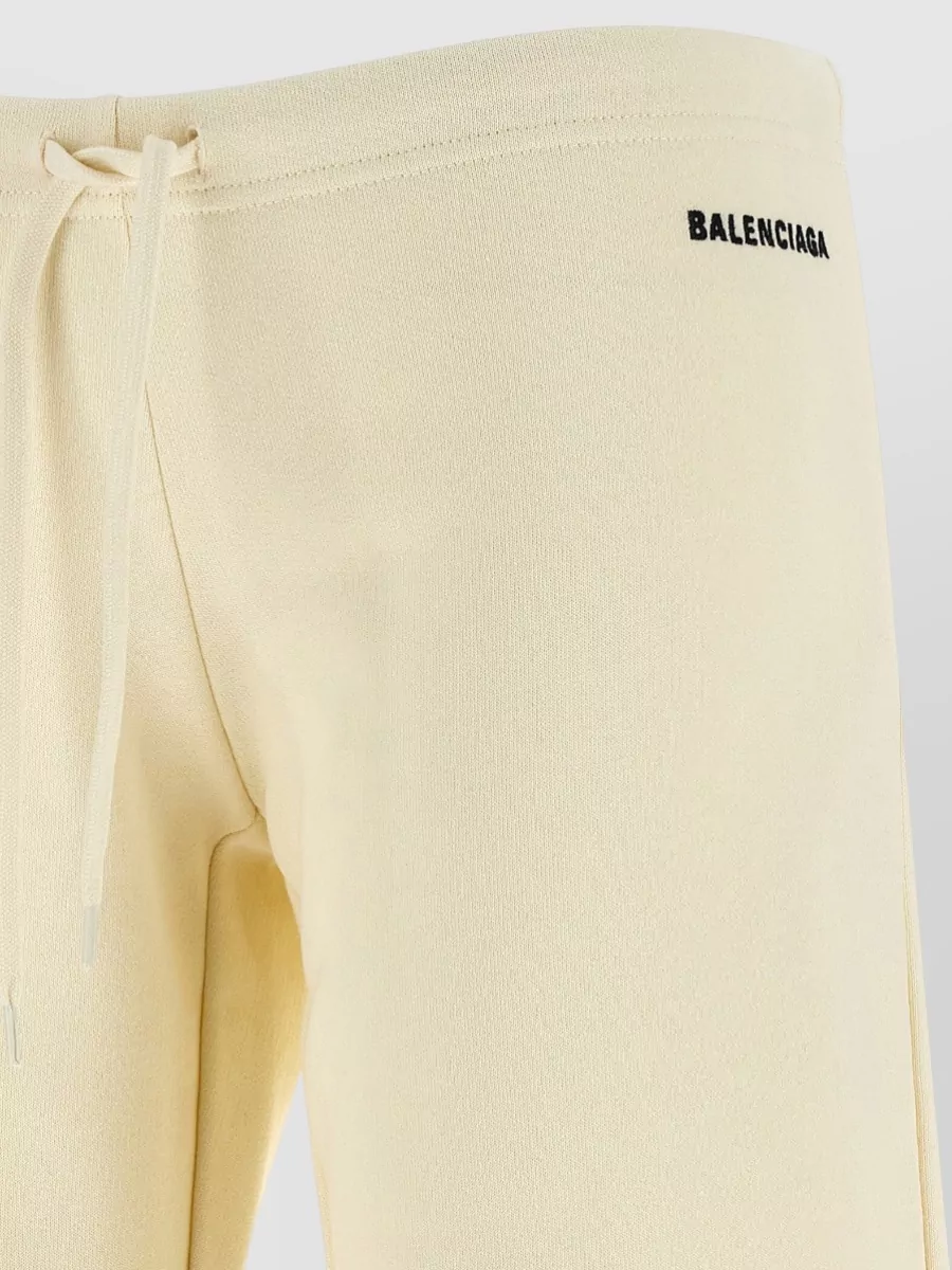 Balenciaga Cotton Low-Rise Flared Wide-Leg Joggers