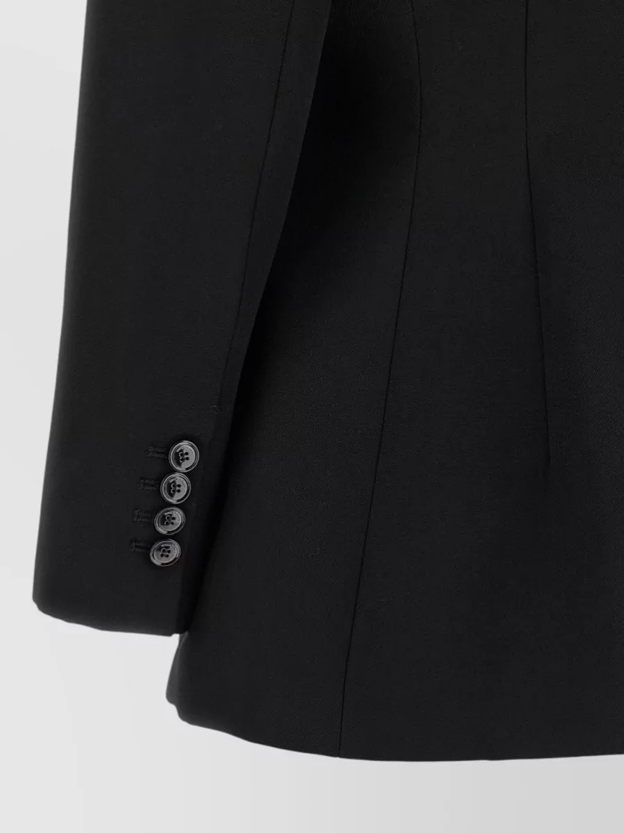 Magda Butrym Wool Double-Breasted Suit Jacket