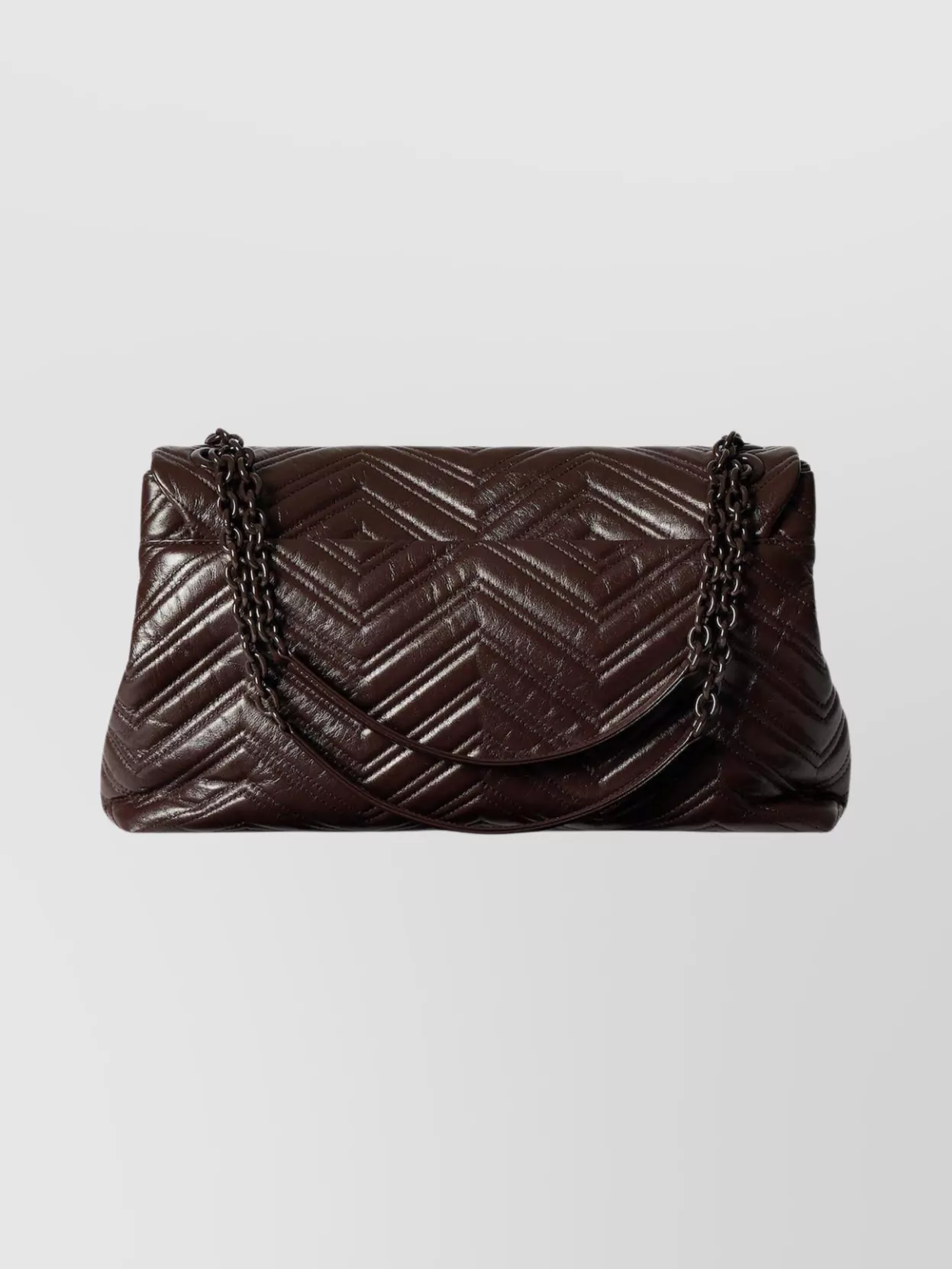 Gucci Maxi Shoulder Bag In Matelassé Leather