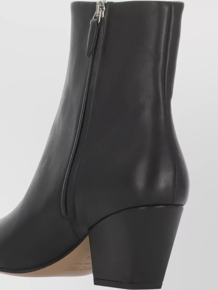 Paris Texas Leather Ankle Boots