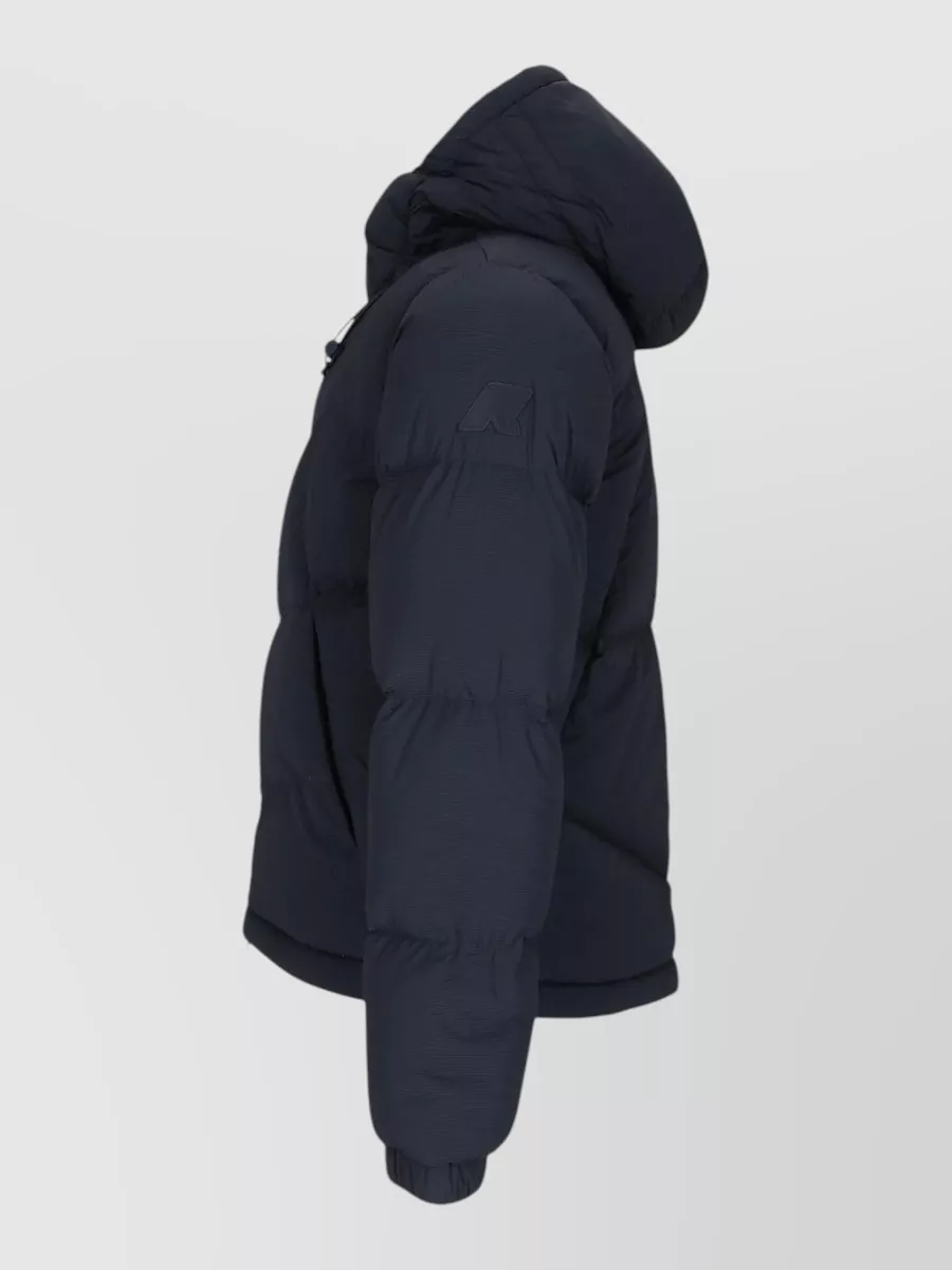 K-Way Nylon Quilted Puffer Coat