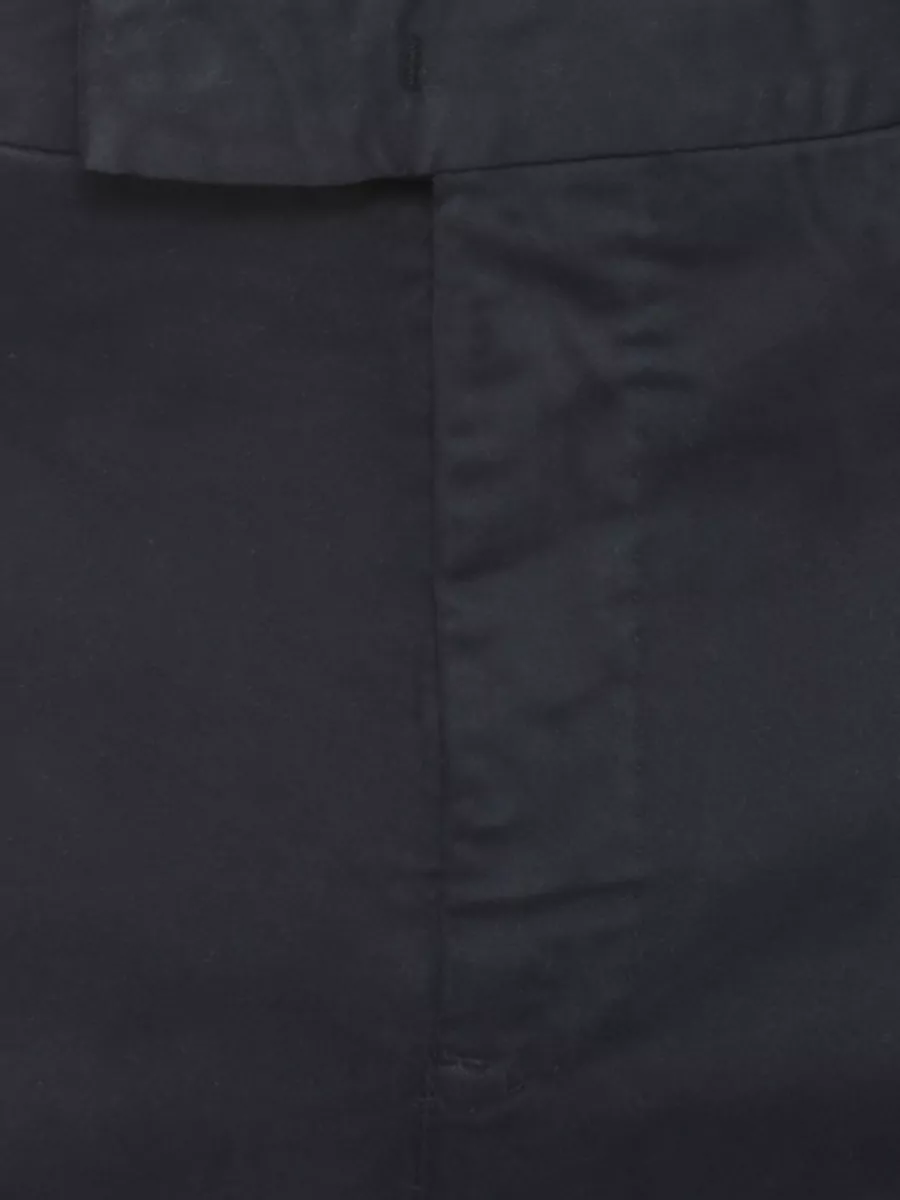 Pt Torino Cotton Trousers Belt Loops Rear Flap Pockets