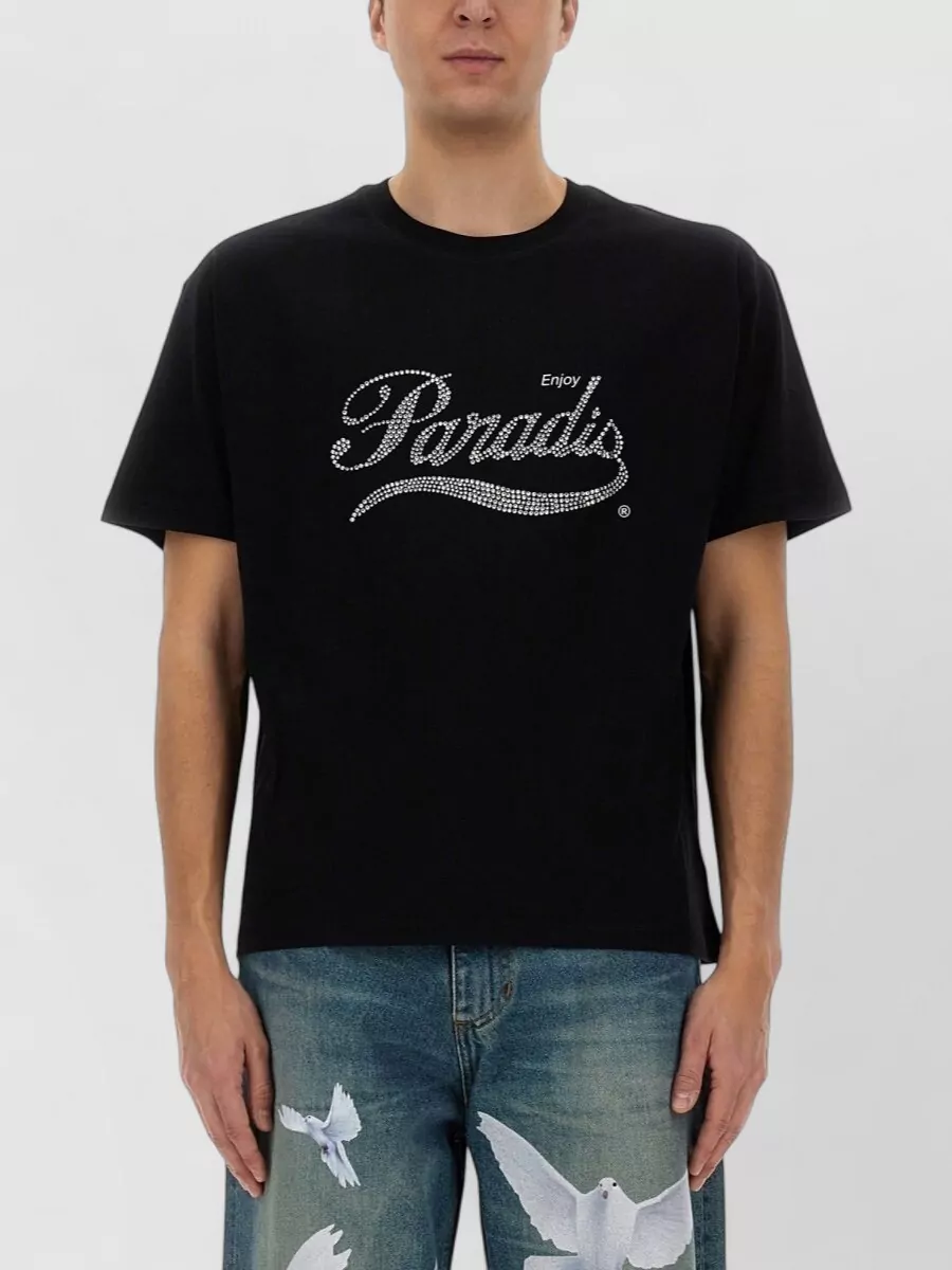 3.Paradis Crystal Logo T-Shirt