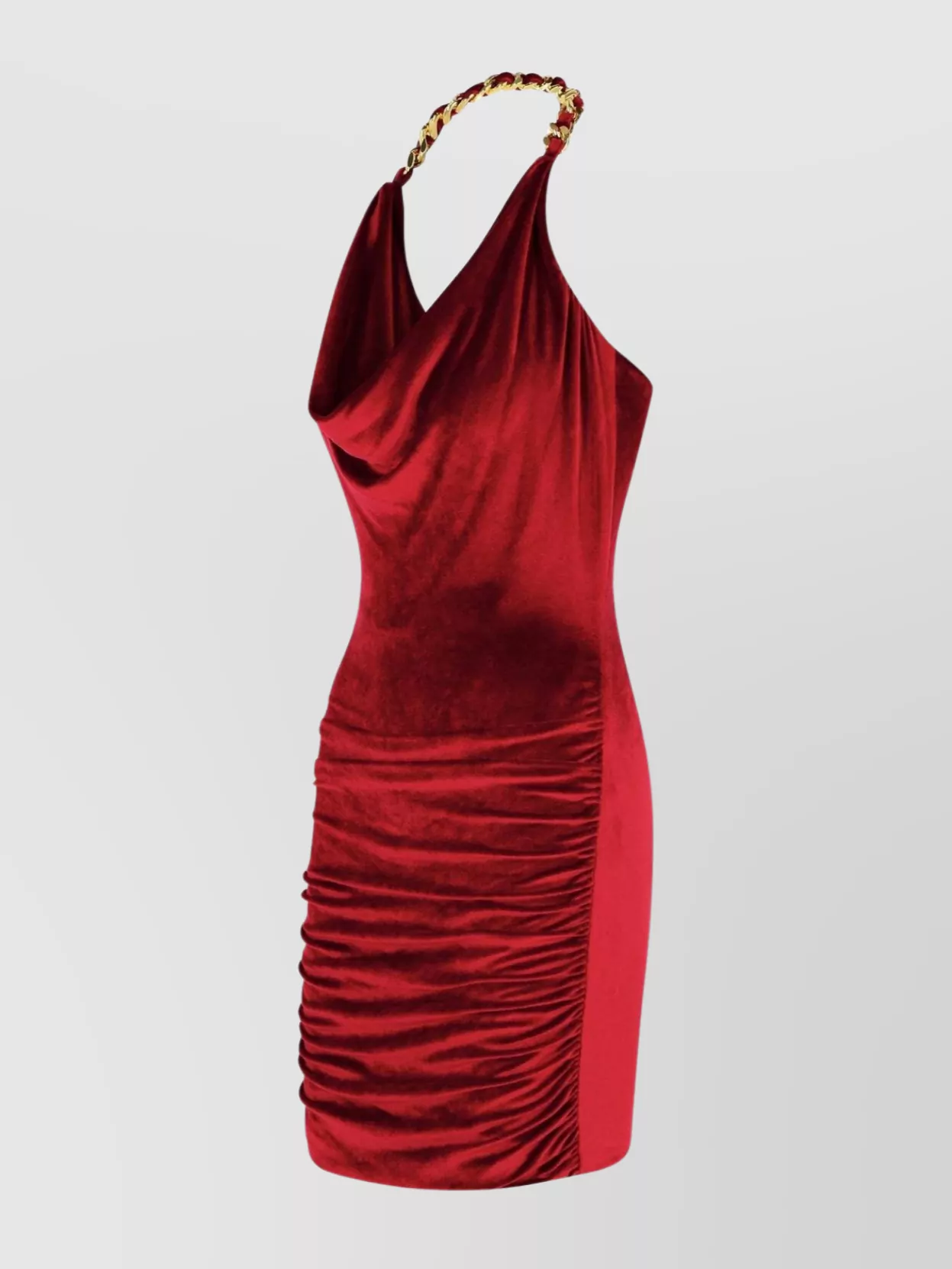Balmain Viscose Blend Dress Chain Strap
