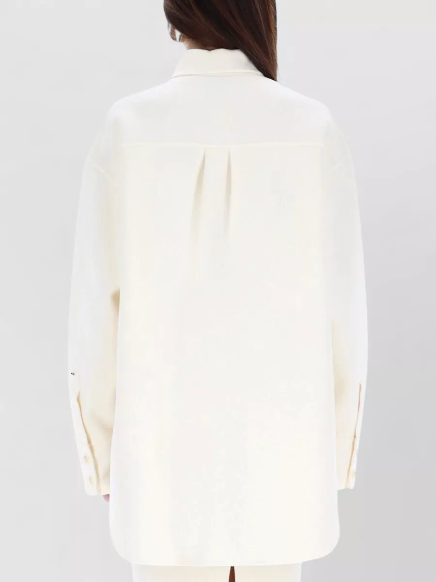 Sportmax Virgin Wool Oversized Shirt