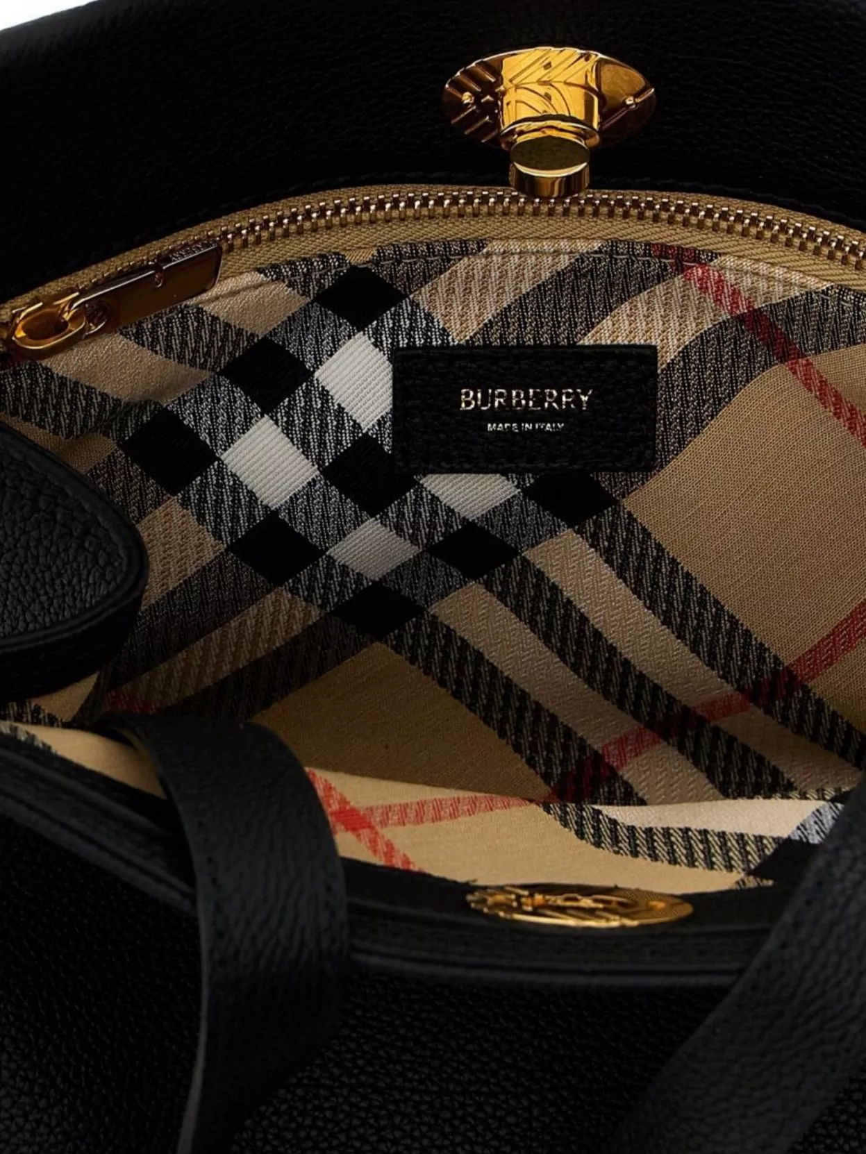 Burberry Mini Shopping Bag Adjustable Strap