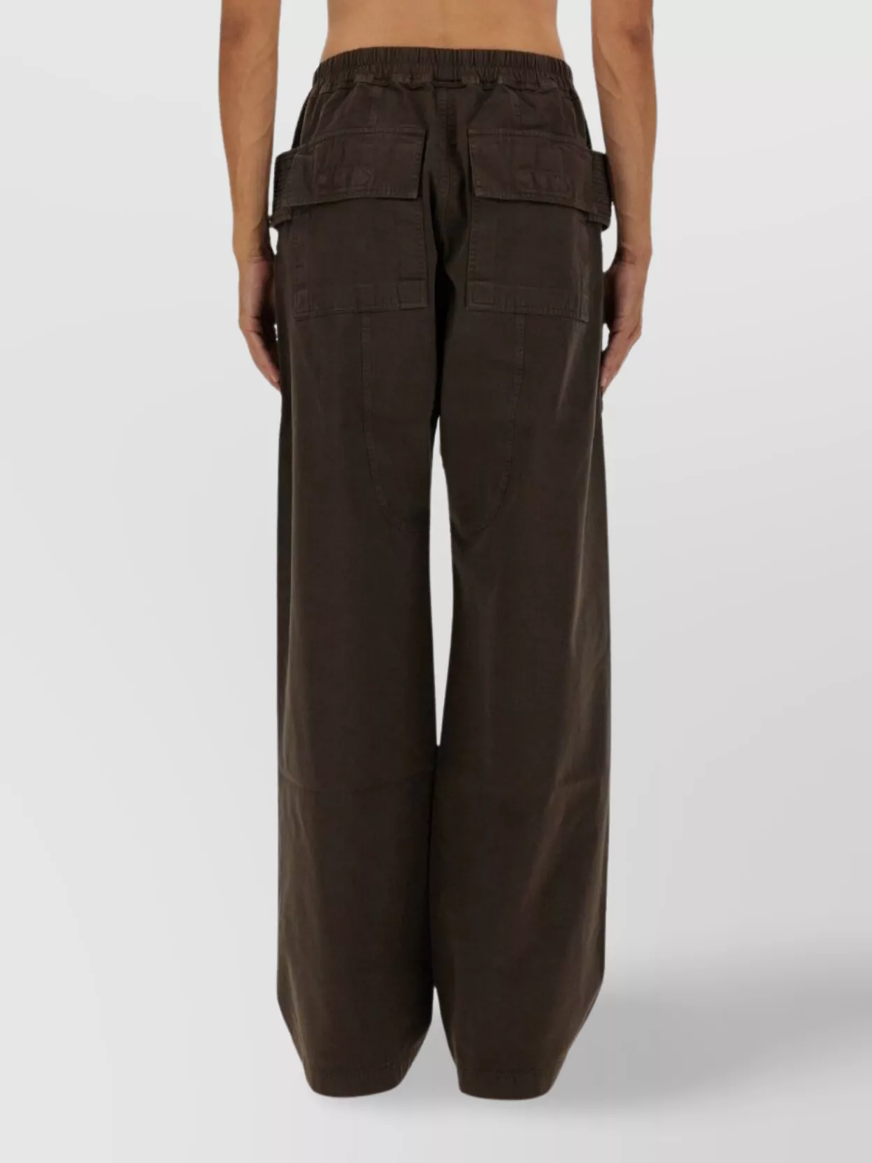 Rick Owens Drkshdw Wide Leg Cargo Trousers Full Length