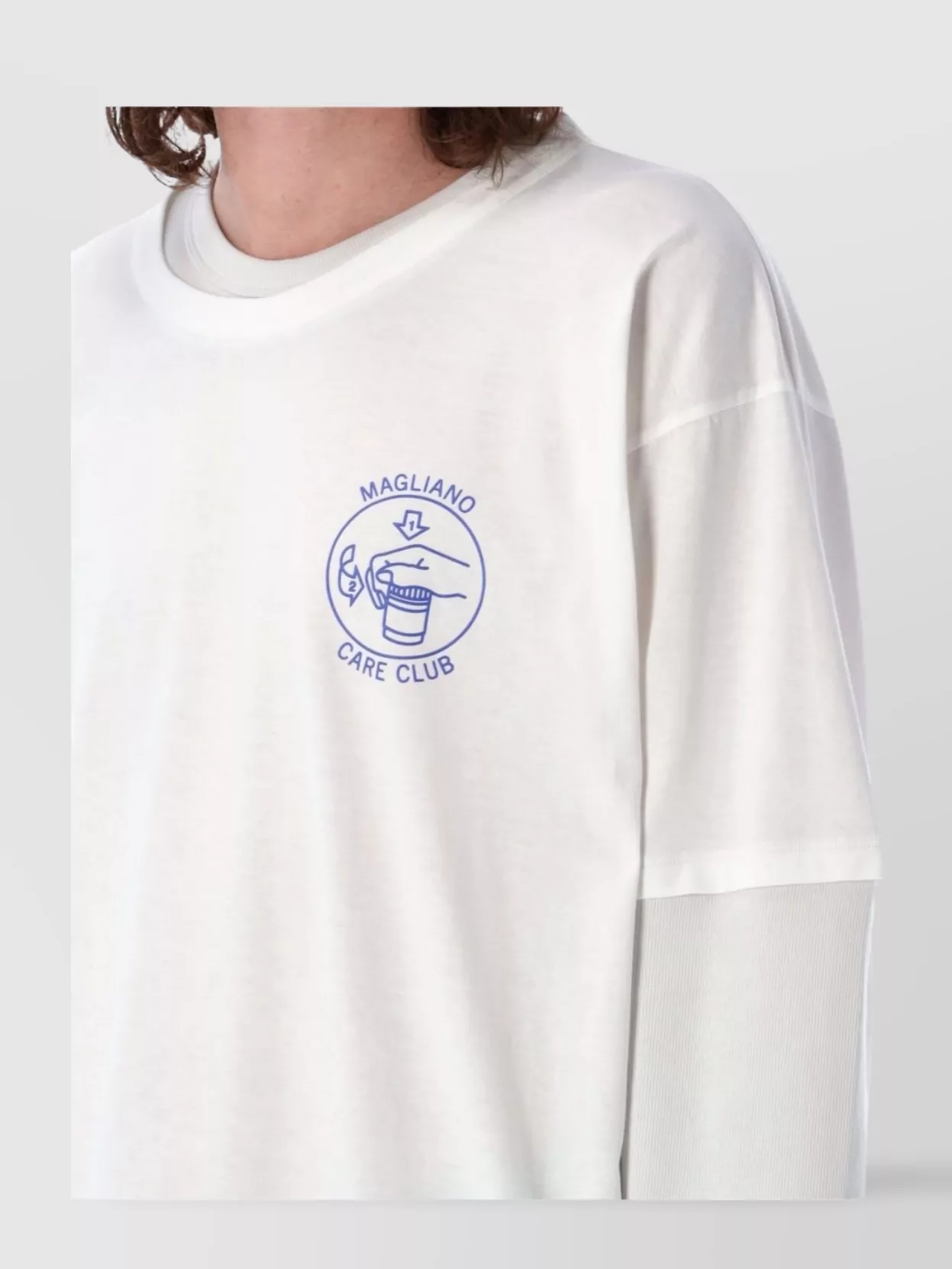 Magliano Double Layered Graphic Print T-Shirt