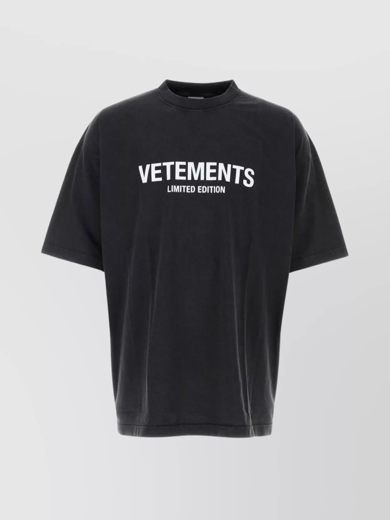Shop Vetements Cotton Crew Neck Oversized T-shirt