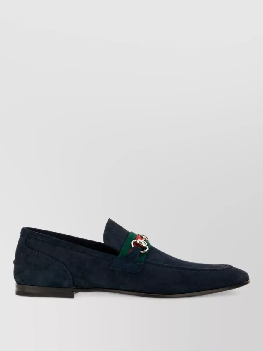 Gucci Suede leather monk shoes