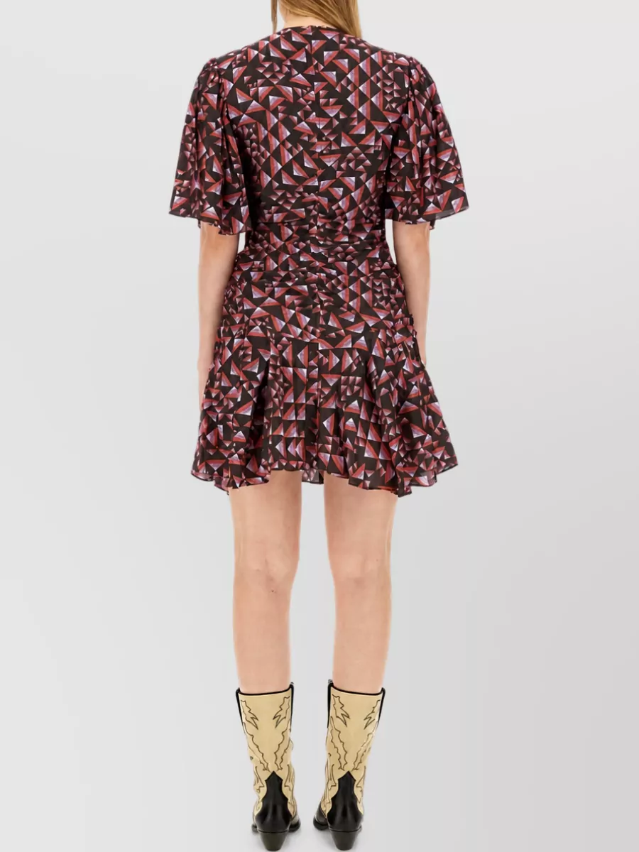 Isabel Marant Silk Blend Mini Dress