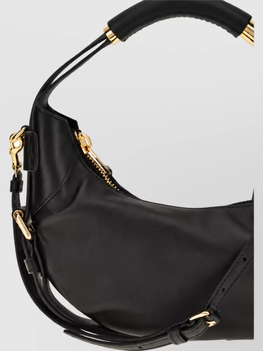 Moschino Calf Leather Shoulder Bag