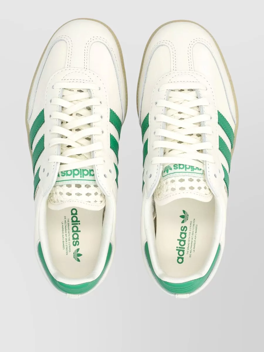 Adidas Originals Leather Lace-Up Sneakers