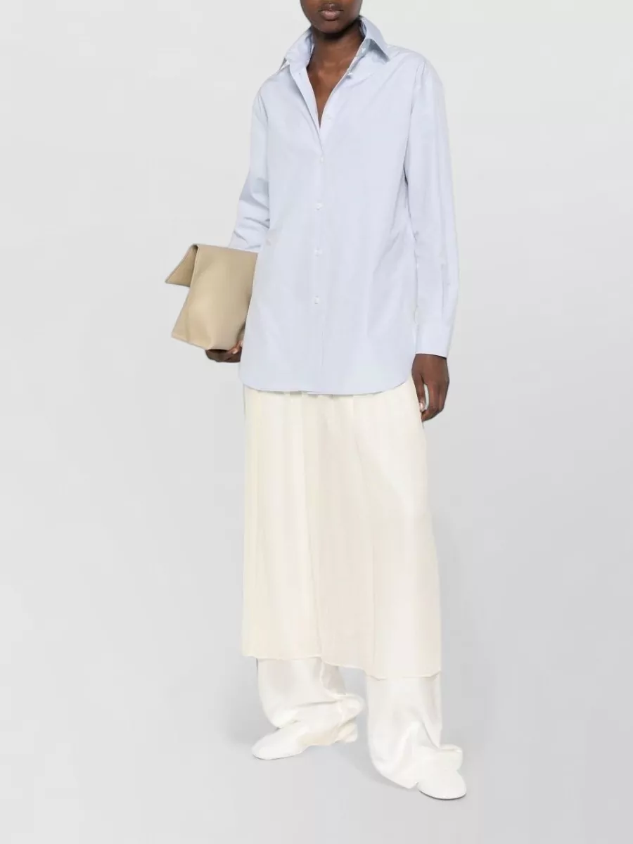Jil Sander Cotton Long-Sleeve Shirt