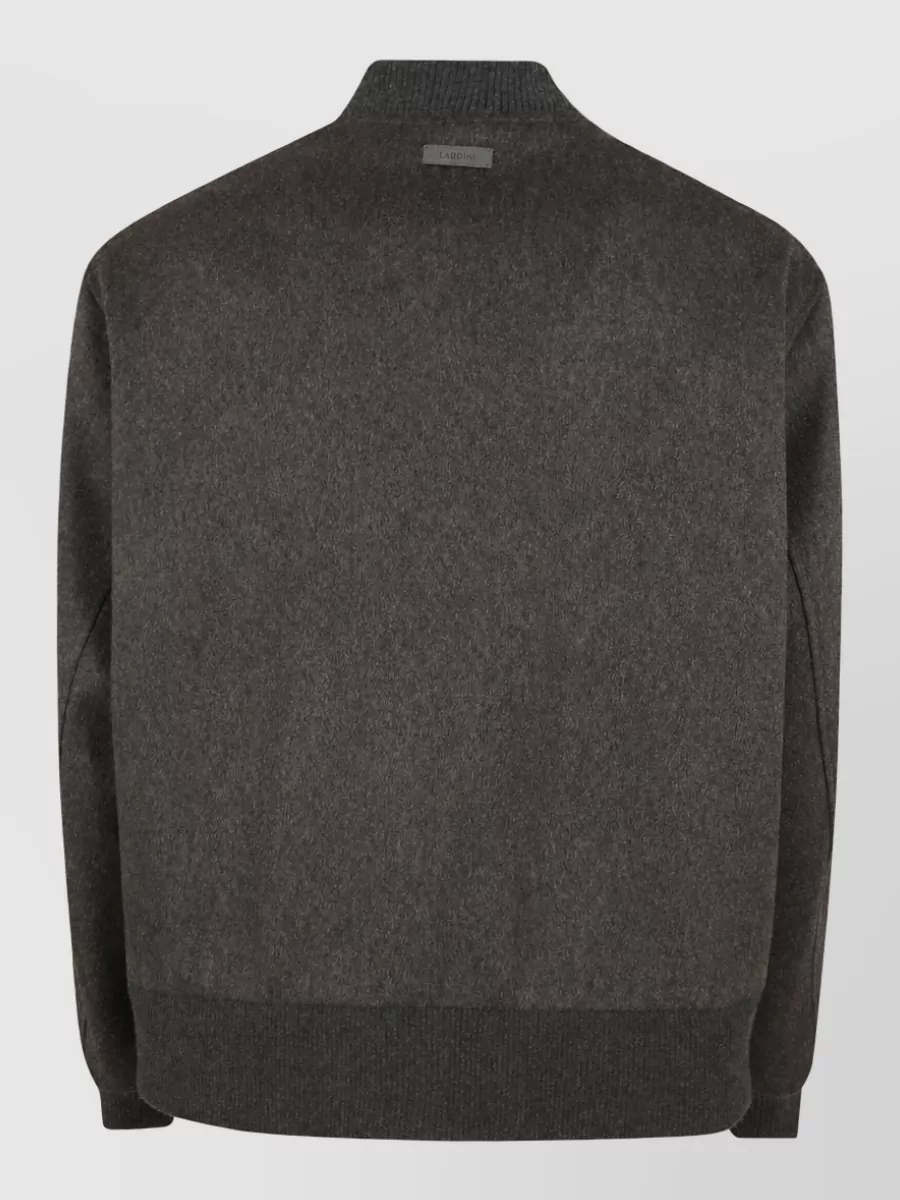 Lardini Virgin Wool Single Breasted Coat