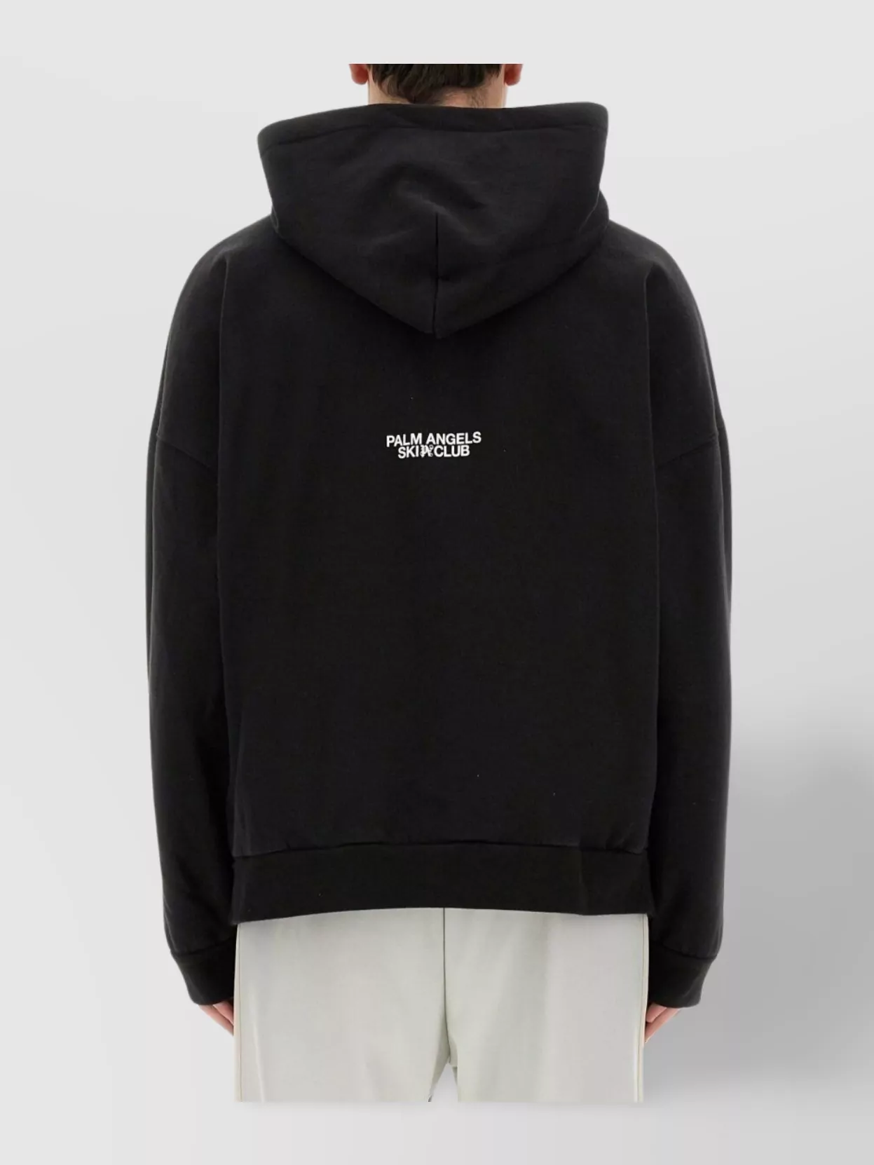 Palm Angels Ski Club Print Hooded Sweatshirt