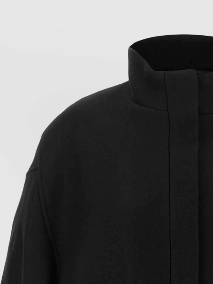 Dries Van Noten Wool Oversized Bomber Jacket