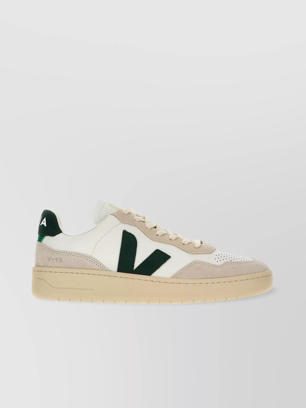 Veja Leather V-90 Sneakers Contrast Panels