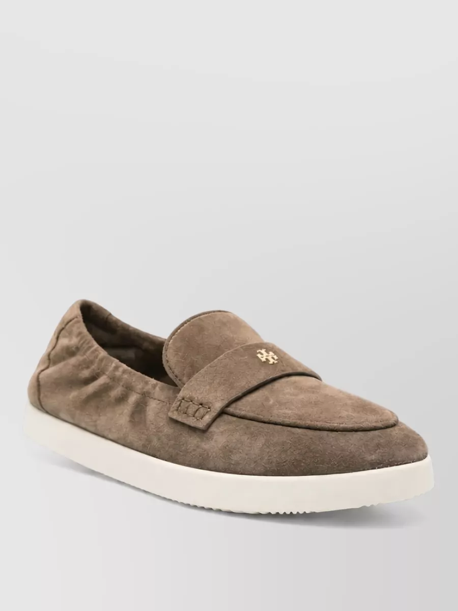 Tory Burch suede loafers