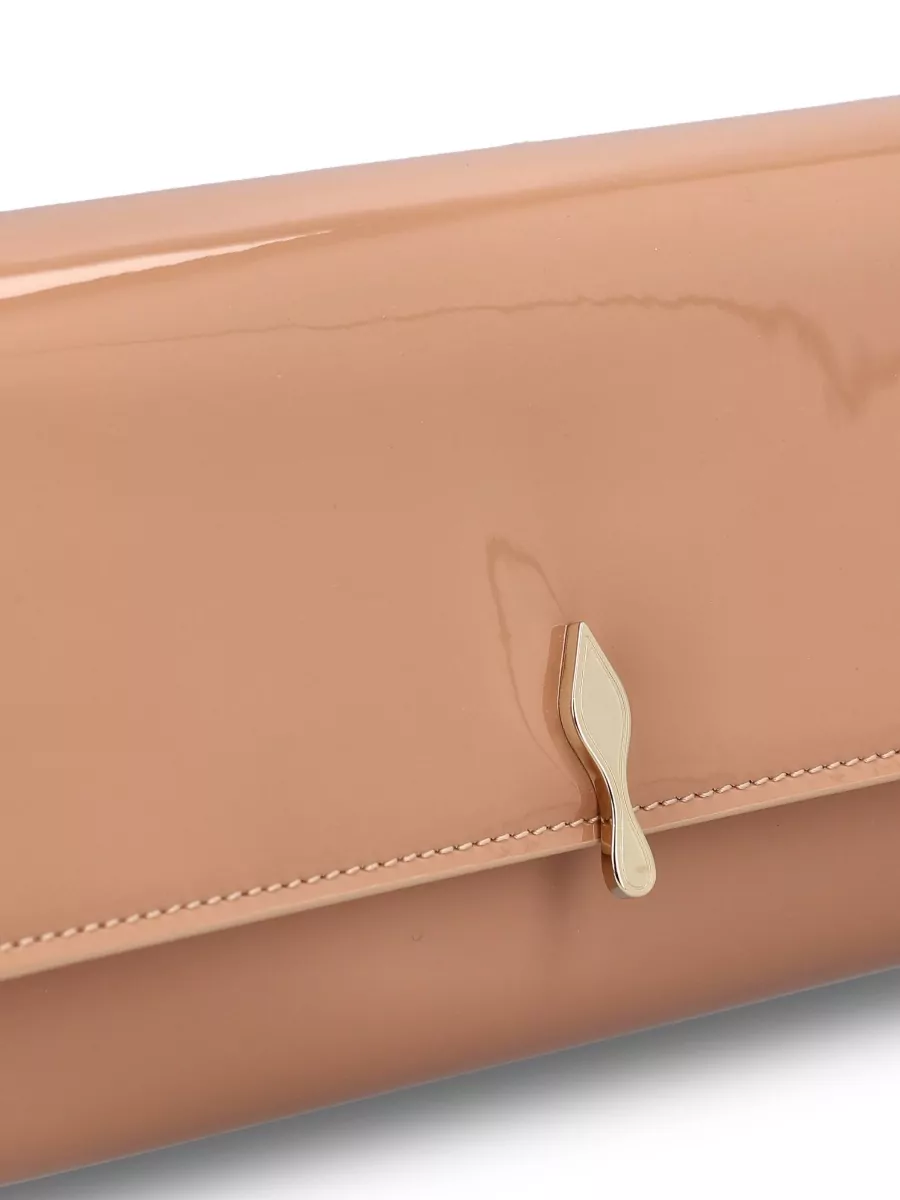 Christian Louboutin Loubi54 Leather Clutch Bag