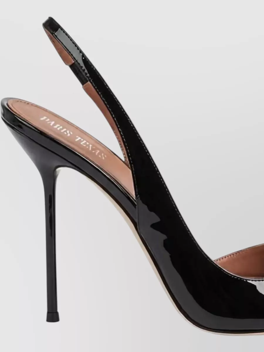 Paris Texas Leather Slingback Pumps