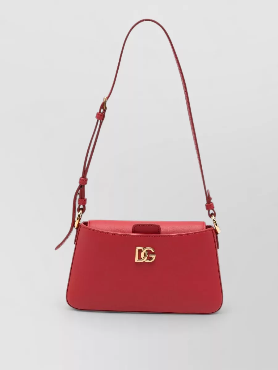 Dolce&Gabbana devotion calf leather shoulder bag