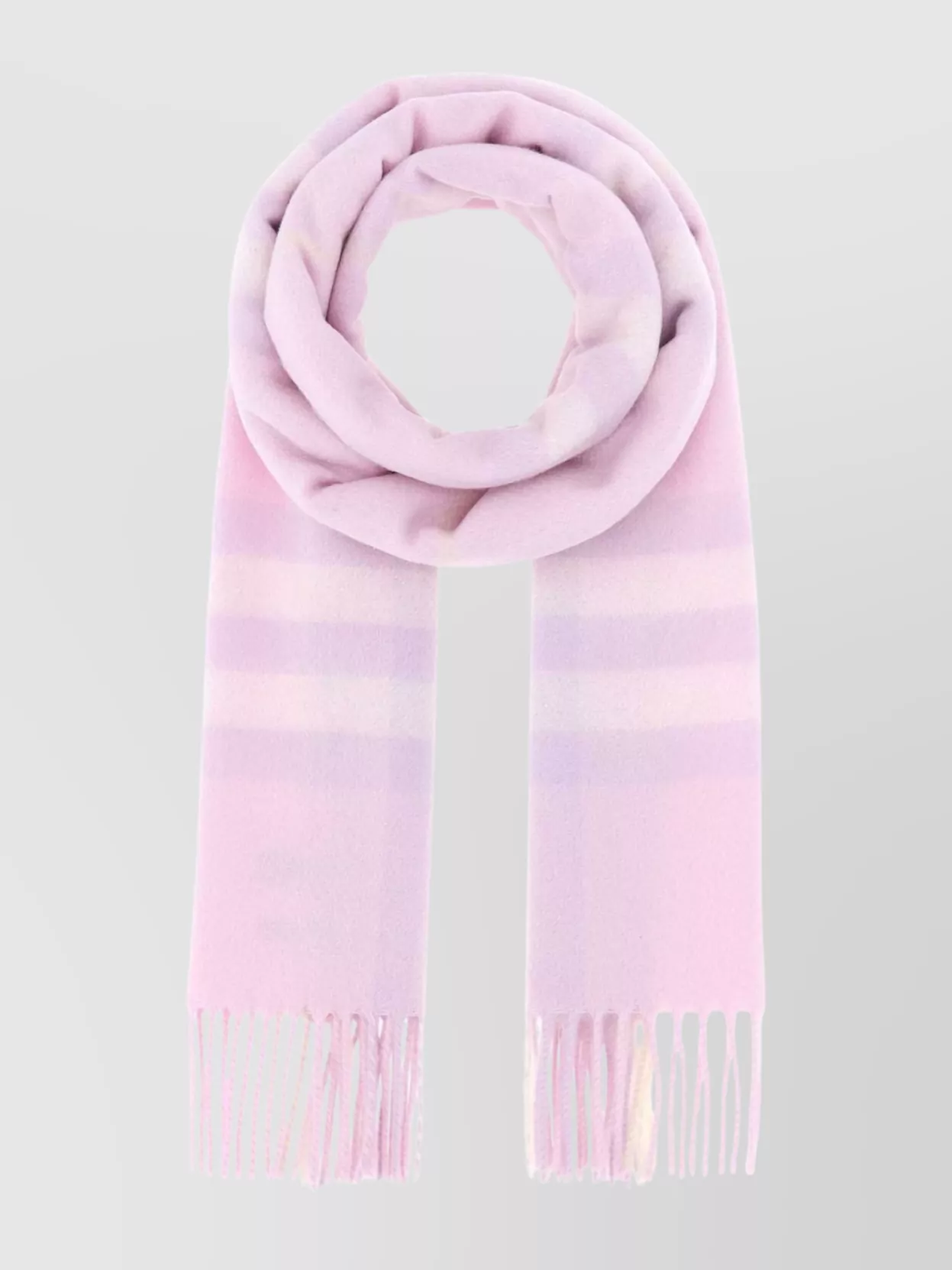 マフラー・ストール Burberry Cashmere Scarf With Check Motif Burberry Giant Check Cashmere Scarf | Saks Fifth Avenue
