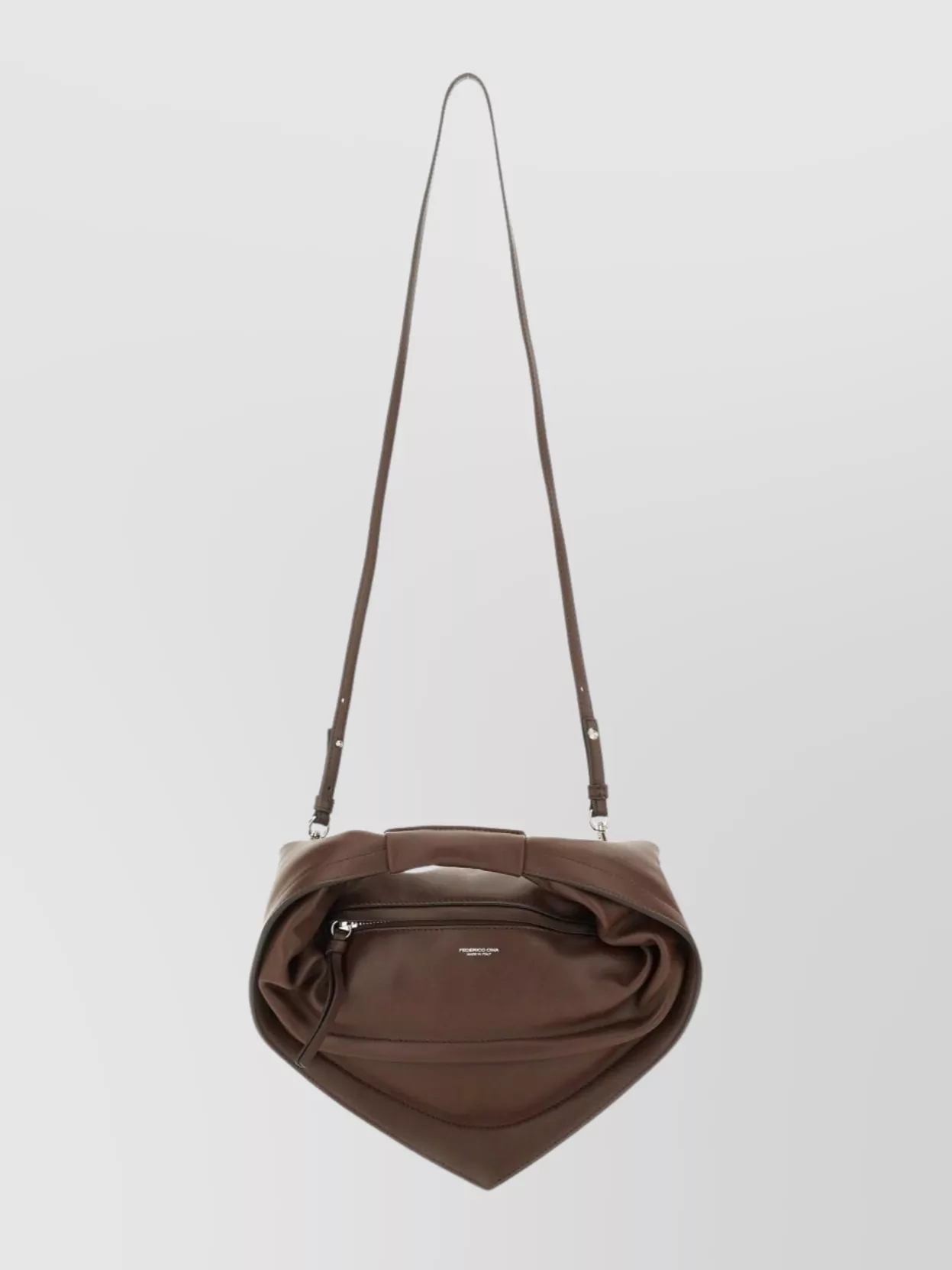 Federico Cina Versatile Shoulder Bag Adjustable Strap Top Handle