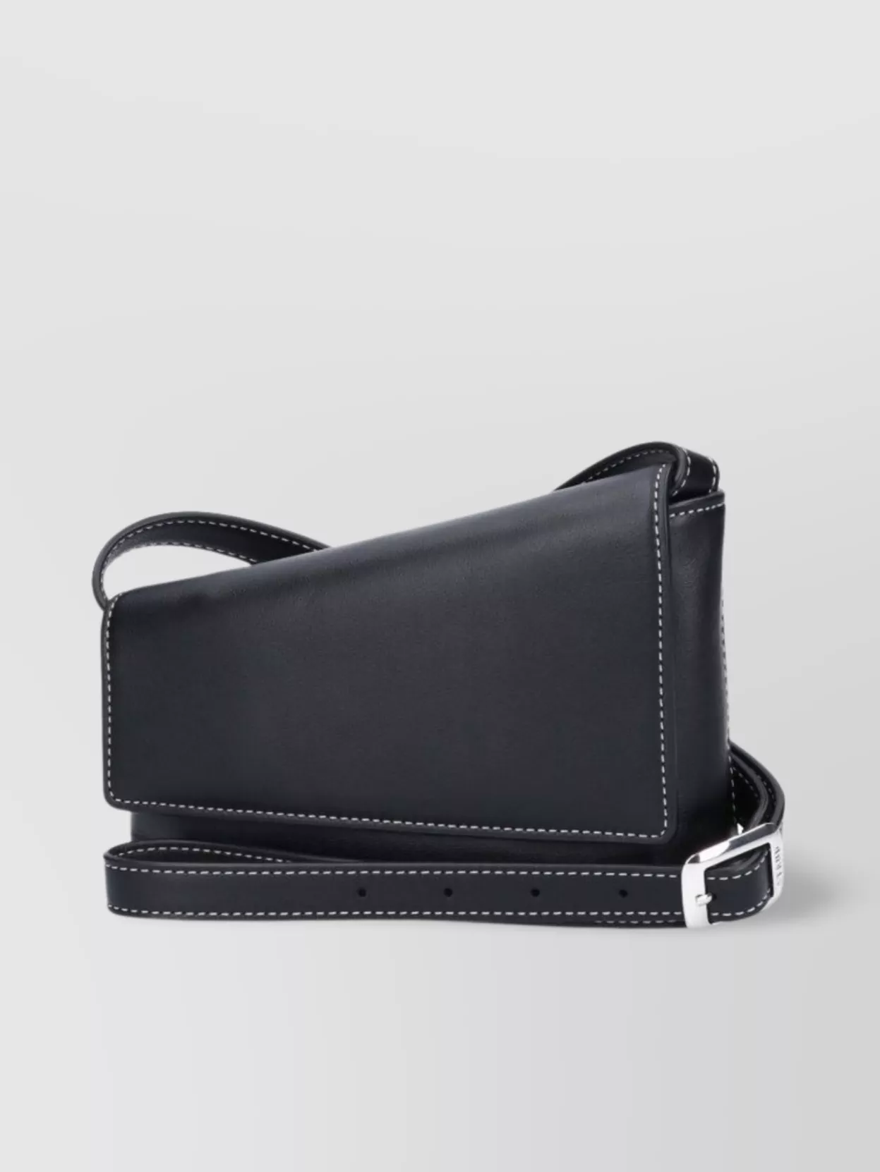 Staud Shoulder Bag With Adjustable Strap And Asymmetrical Design