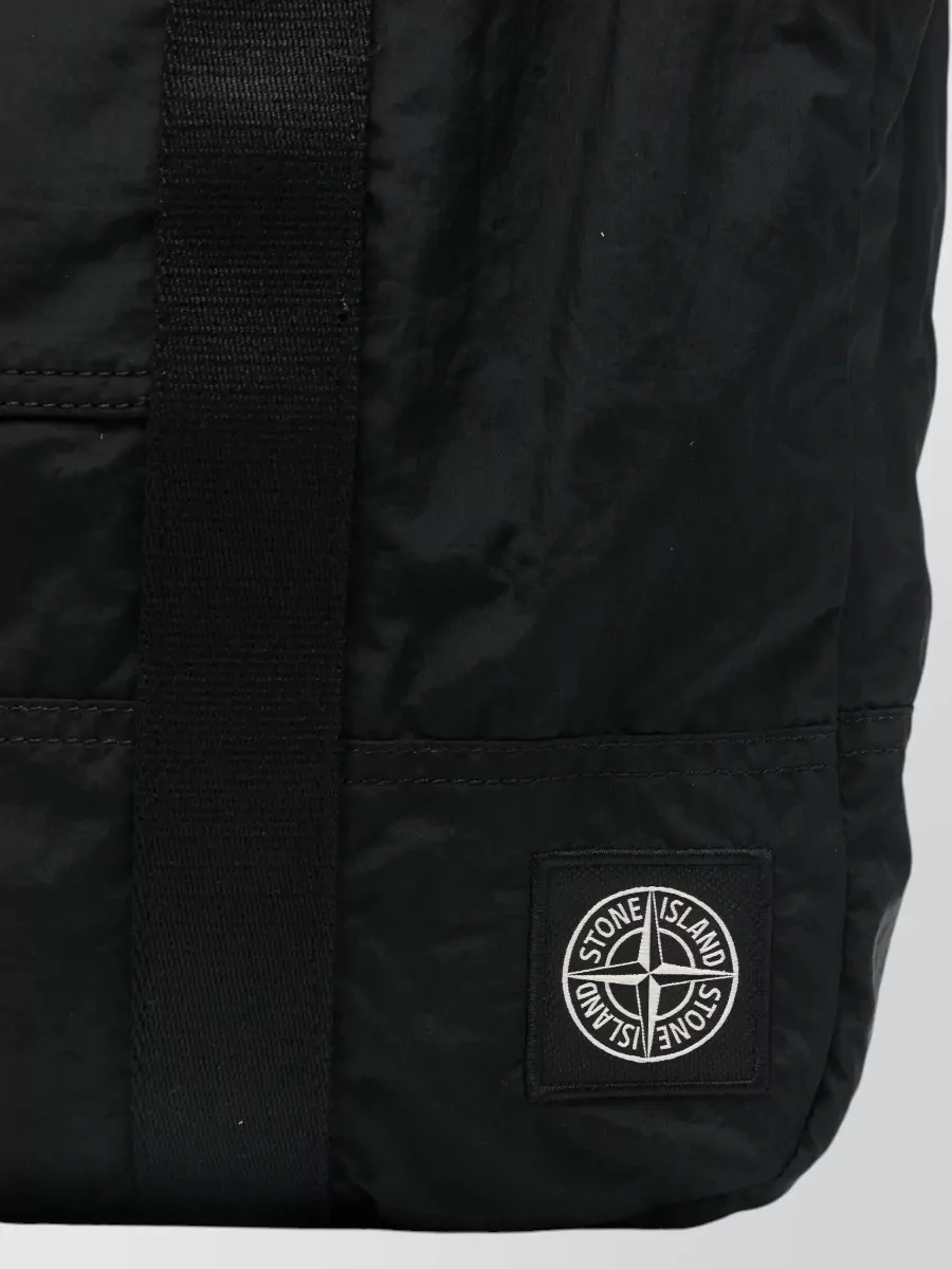 Stone Island Econyl Nylon Tote Bag Metal Detail
