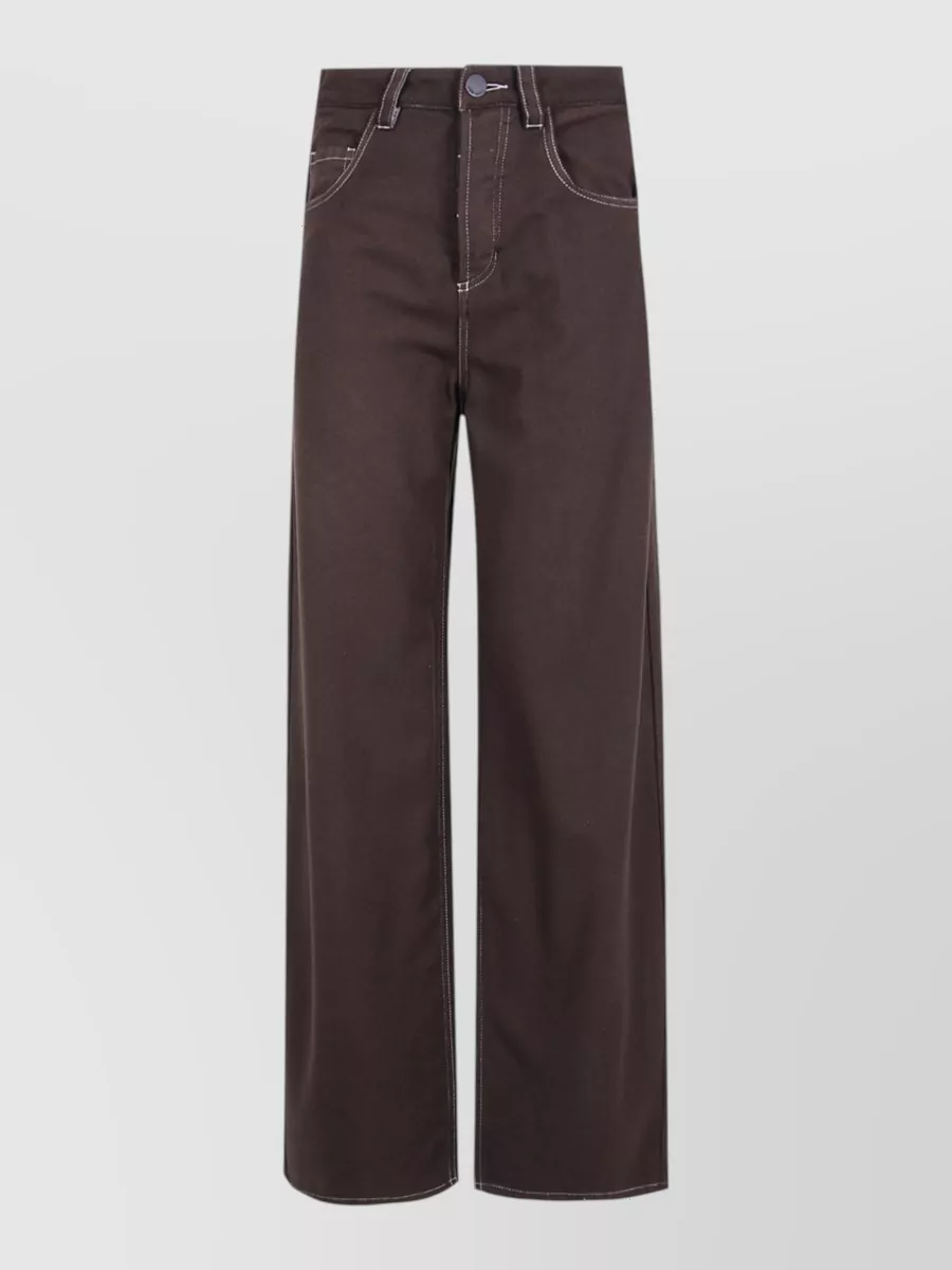 Uma Wang wool wide-leg jeans