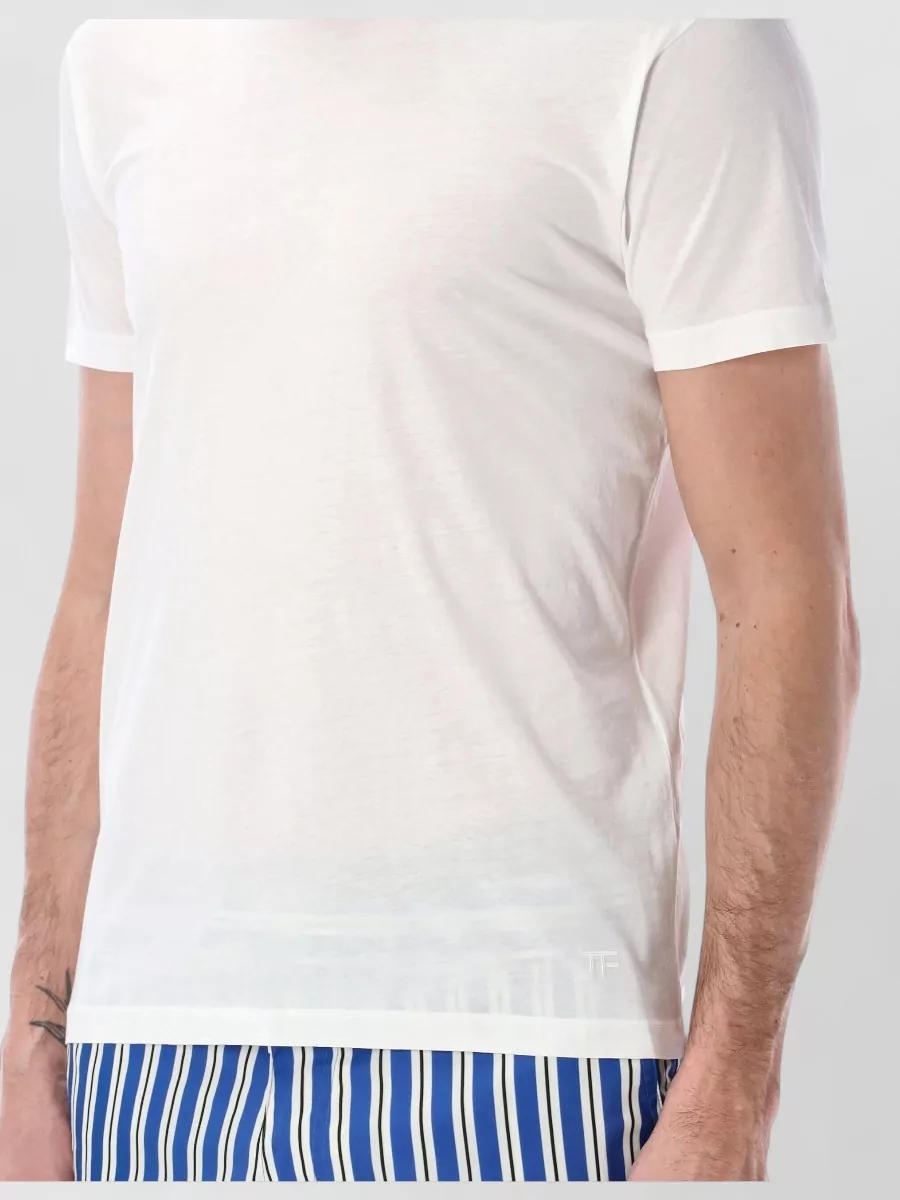 Tom Ford Silk Blend Regular-Fit Short-Sleeve T-Shirt